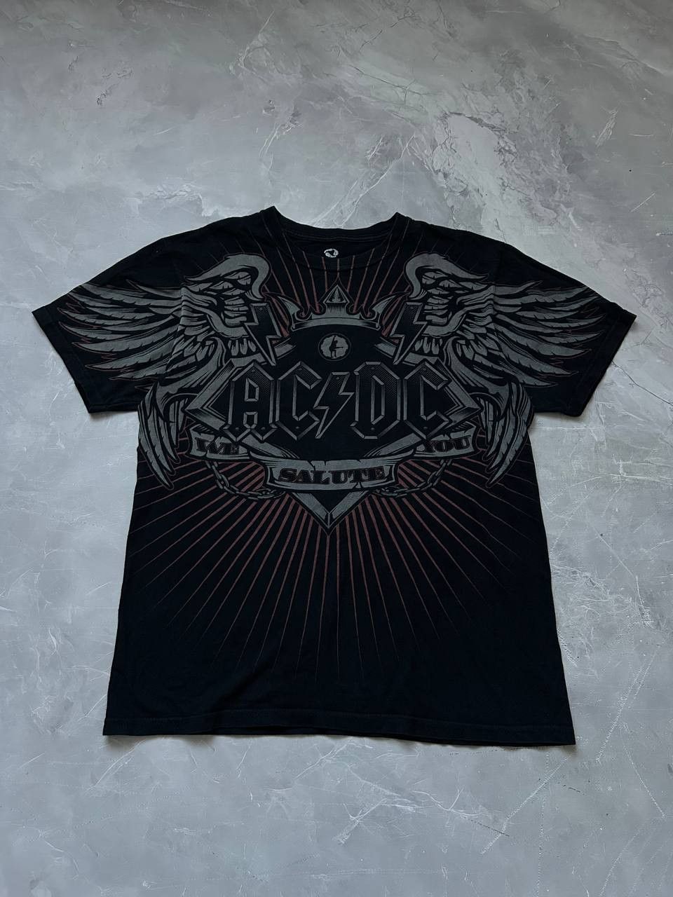 Liquid Blue Vinatge AC/DC Liquid Blue Band Graphic T-Shirt Size US M / EU 48-50 / 2 - 1 Thumbnail