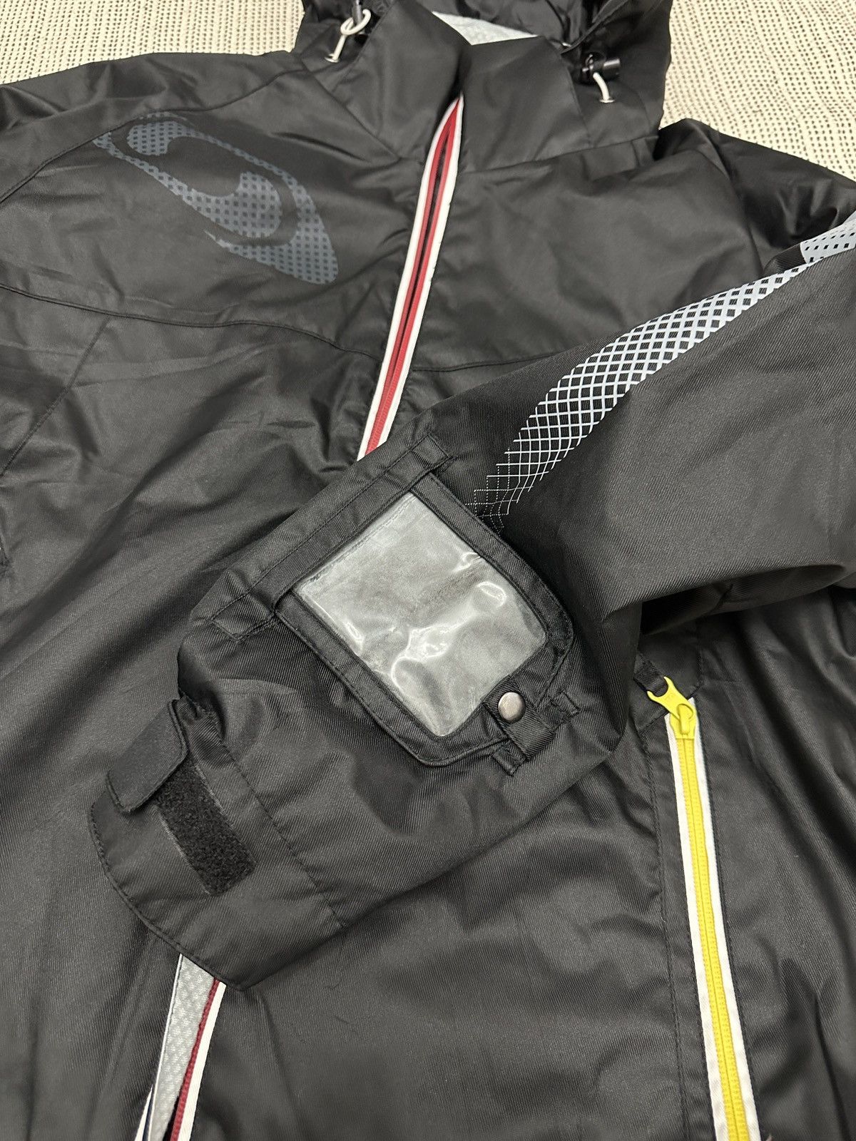 Salomon × Vintage 💰OFFER💰💥 SALOMON Black Hoodie Ski / Outdoor Jacket Size US M / EU 48-50 / 2 - 15 Thumbnail