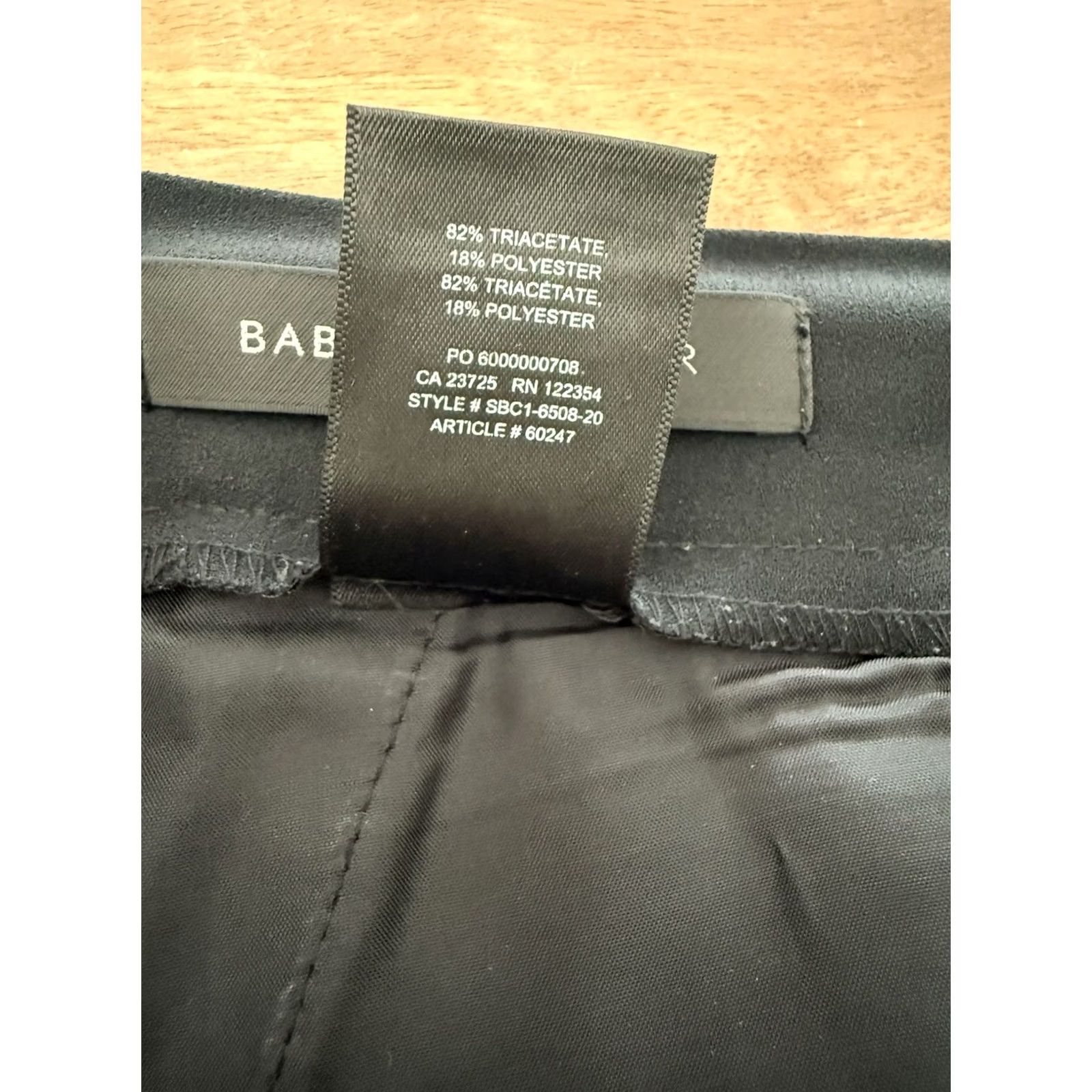 Aritzia Aritzia Babaton Black Conan Cropped Ankle Pants Women’s 6 Elastic Waist Office Size 28" / US 6 / IT 42 - 5 Thumbnail