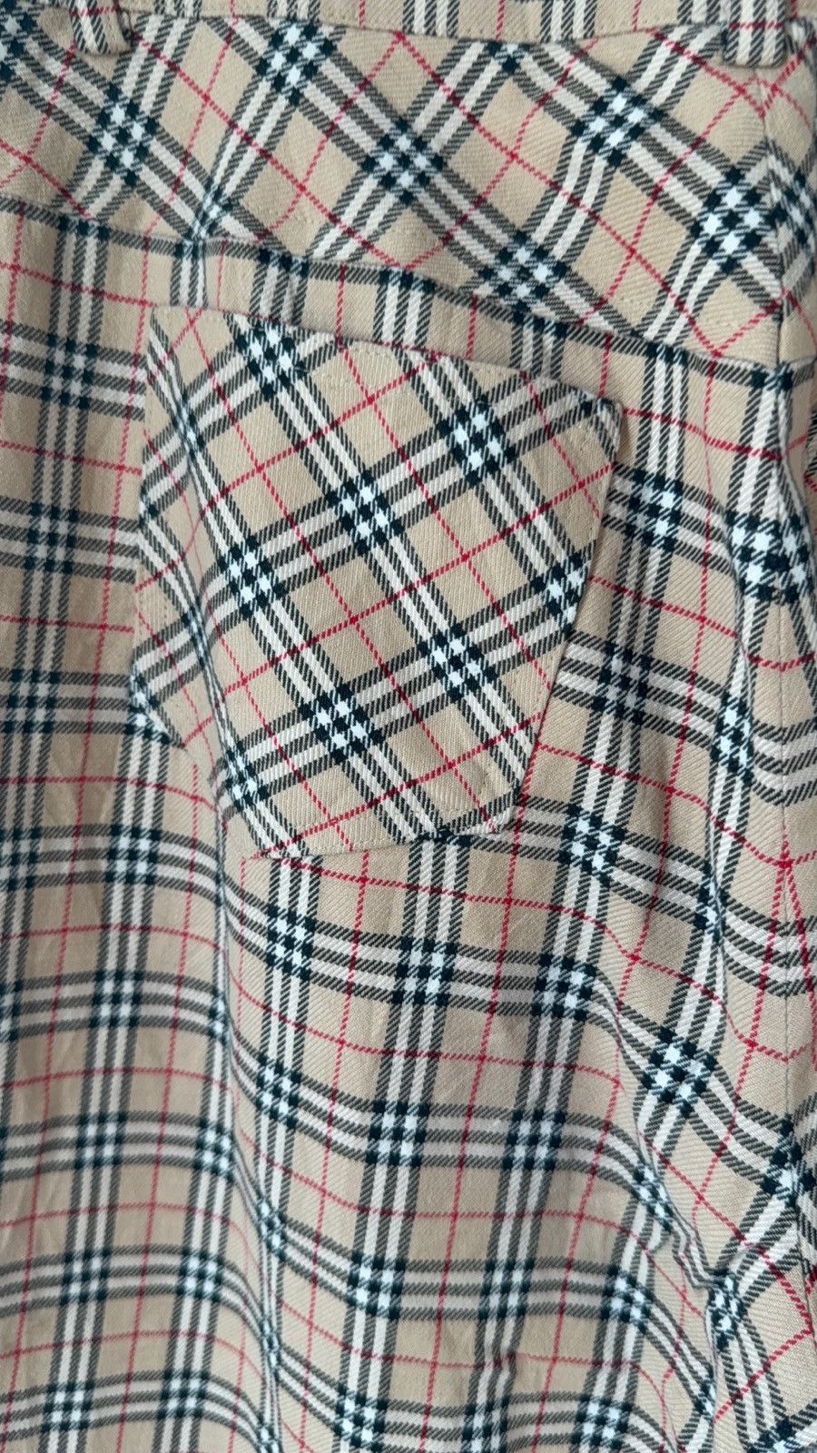 Burberry Vintage Burberrys Blue Label Checkered Theme Size US 28 / EU 44 - 6 Thumbnail