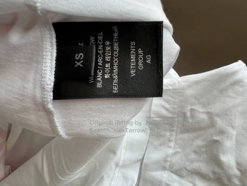 Vetements Vetements Short sleeve Size US XS / EU 42 / 0 - 4 Thumbnail