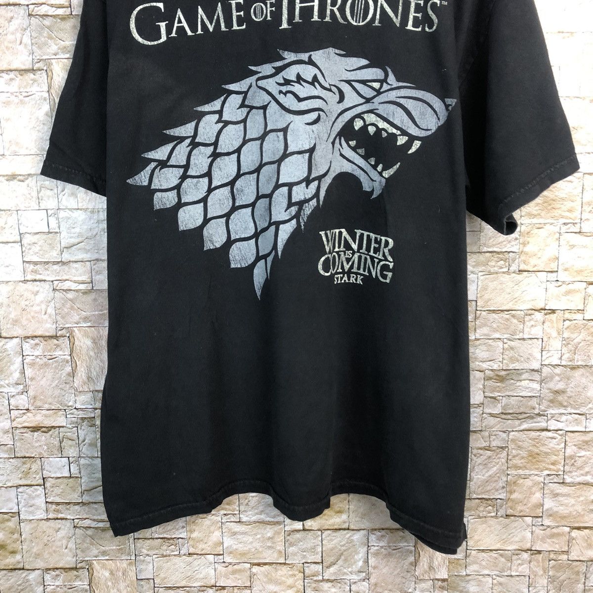 Japanese Brand × The Game Game Of Thrones Black T-Shirt #A551 Size US XL / EU 56 / 4 - 3 Thumbnail