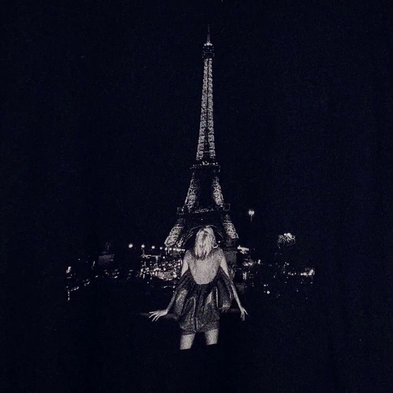 Saint Laurent Paris Saint Laurent Paris Black Eiffel Tower printed cotton roun Size M / US 6-8 / IT 42-44 - 4 Thumbnail