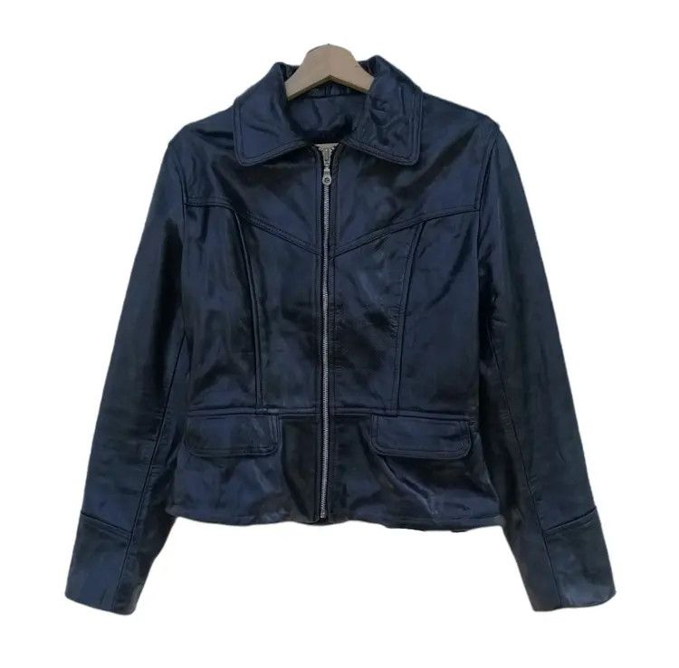 Genuine Leather Vintage RENEGADE Genuine Real Leather Jacket Size M / US 6-8 / IT 42-44 - 2 Thumbnail