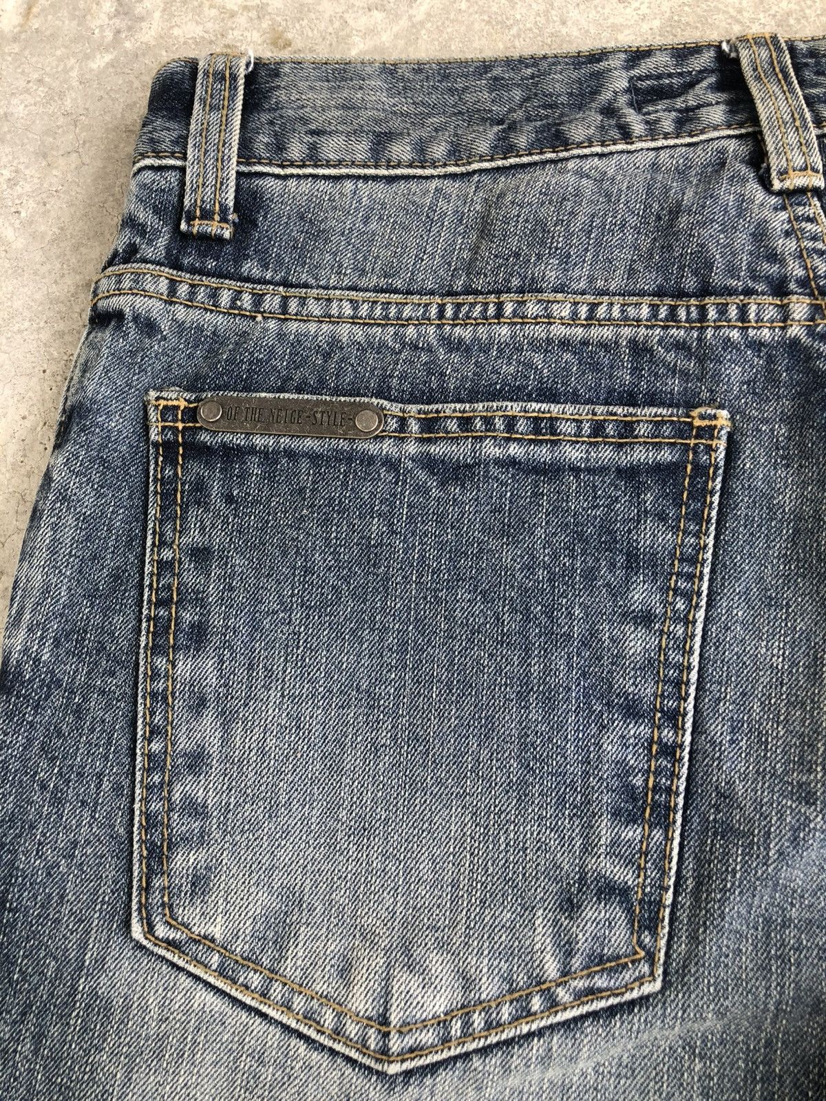 If Six Was Nine Of The Neige Flared Jeans Distressed Jeans J Cut Size US 31 - 19 Thumbnail