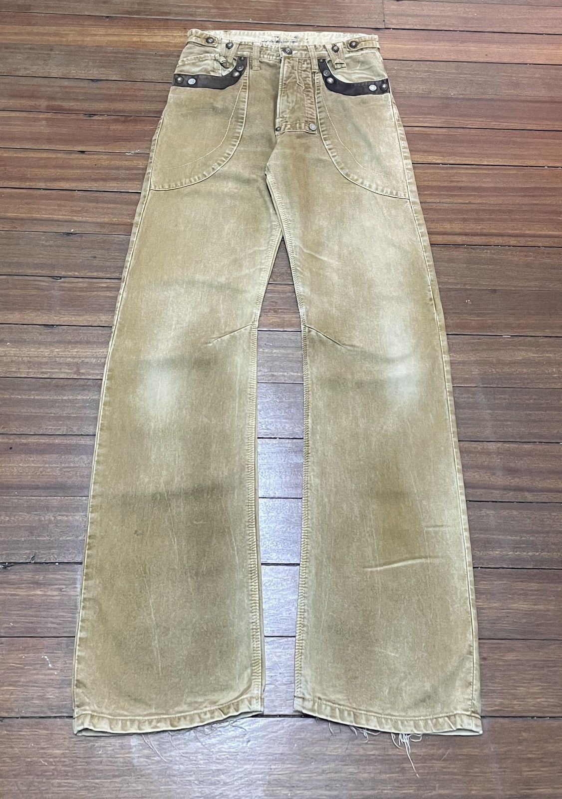 If Six Was Nine × Japanese Brand × Le Grande Bleu (L.G.B.) Very Rare Design Vintage Japanese Brand Einstein Pants 2000s Size US 28 / EU 44 - 1 Thumbnail