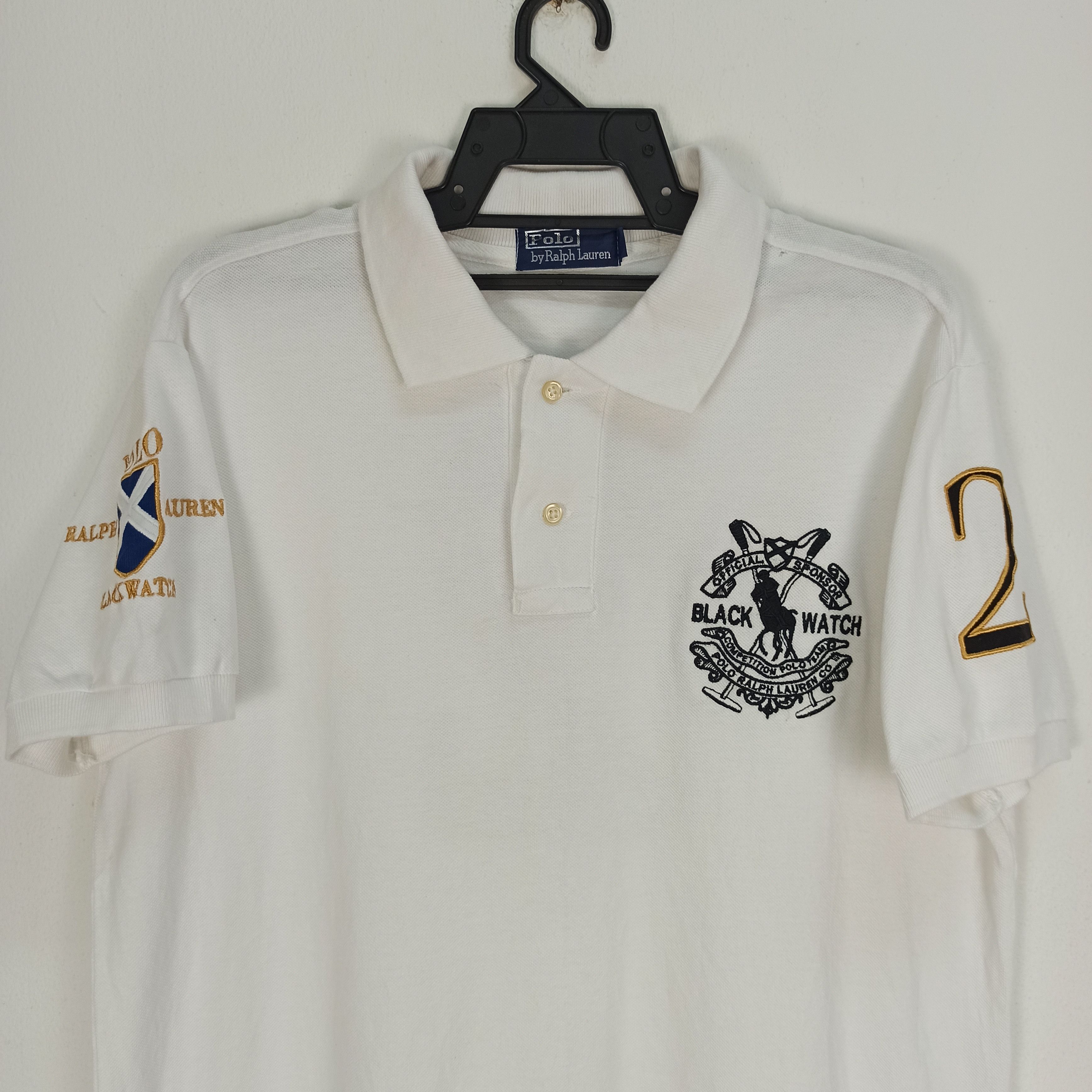 Polo Ralph Lauren Vintage Polo Ralph Lauren Black Watch RRL Polo Tshirt Size US M / EU 48-50 / 2 - 3 Thumbnail