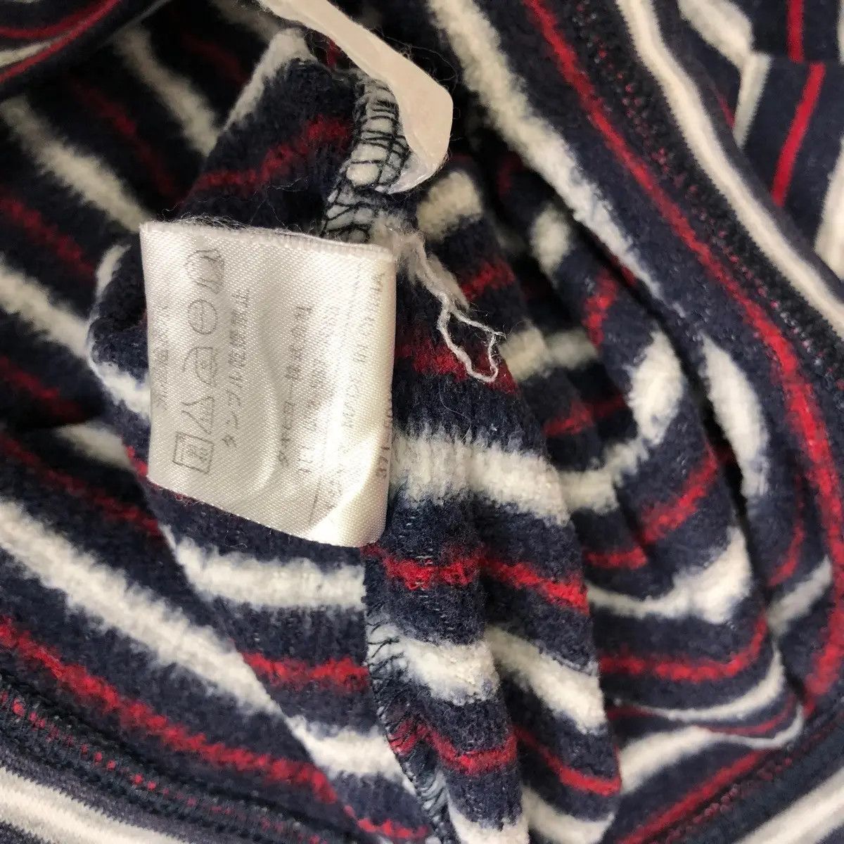 Vtg 90’ HANG TEN SURFING Hawaii Striped Henley Sweater
