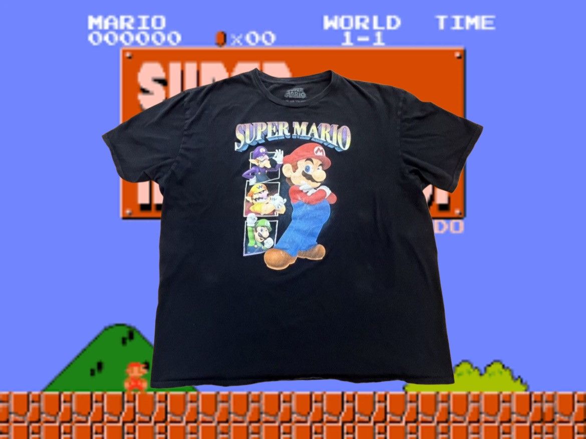 Vintage “SUPER MARIO” t-shirt Size US L / EU 52-54 / 3 - 1 Preview