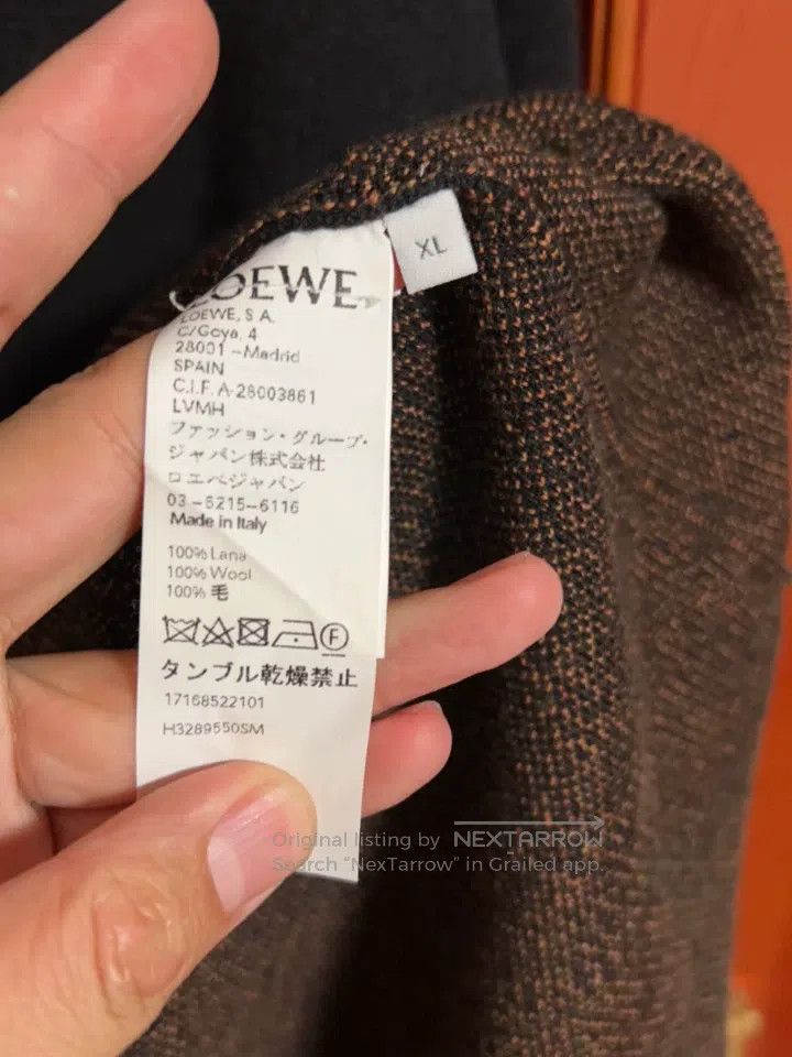 Loewe Loewe Wool Blended Knit Sweater Size US XL / EU 56 / 4 - 3 Thumbnail