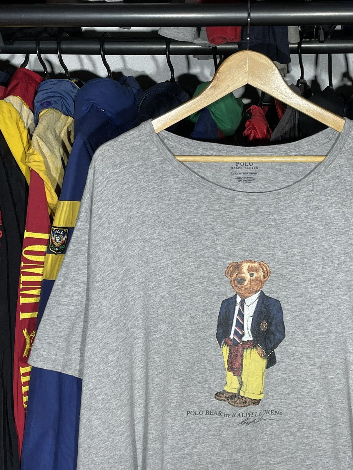 Polo Ralph Lauren × RRL Ralph Lauren × Vintage T-Shirt Polo Bear OG Vintage Size US XXL / EU 58 / 5 - 2 Thumbnail