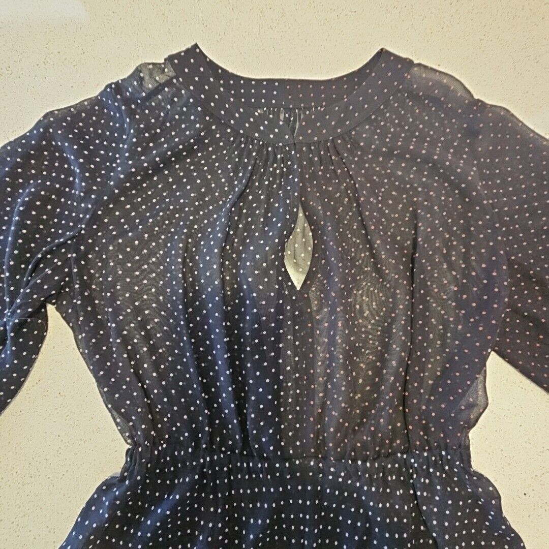 Akris Akris Mulberry Silk Dress Womens Small Sheer Black Two Tone Size S / US 4 / IT 40 - 7 Thumbnail