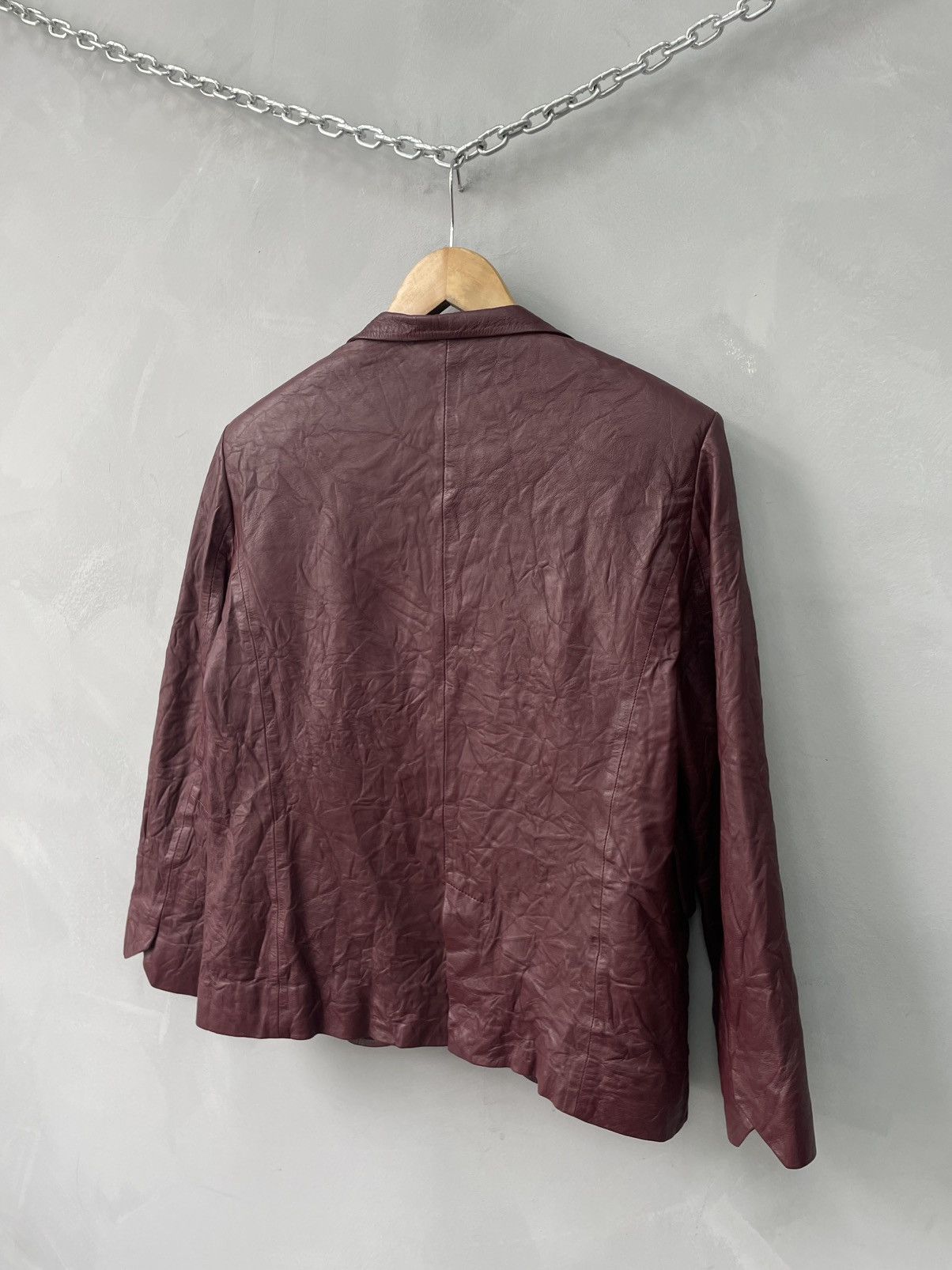 Zadig & Voltaire Zadig & Voltaire avant garde leather blazer designer Size S / US 4 / IT 40 - 11 Thumbnail