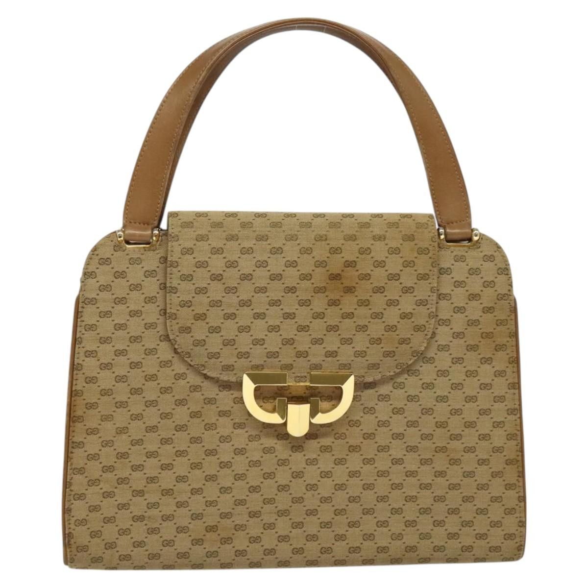 Gucci Gucci Micro Small GG Canvas handbag Size ONE SIZE - 1 Thumbnail