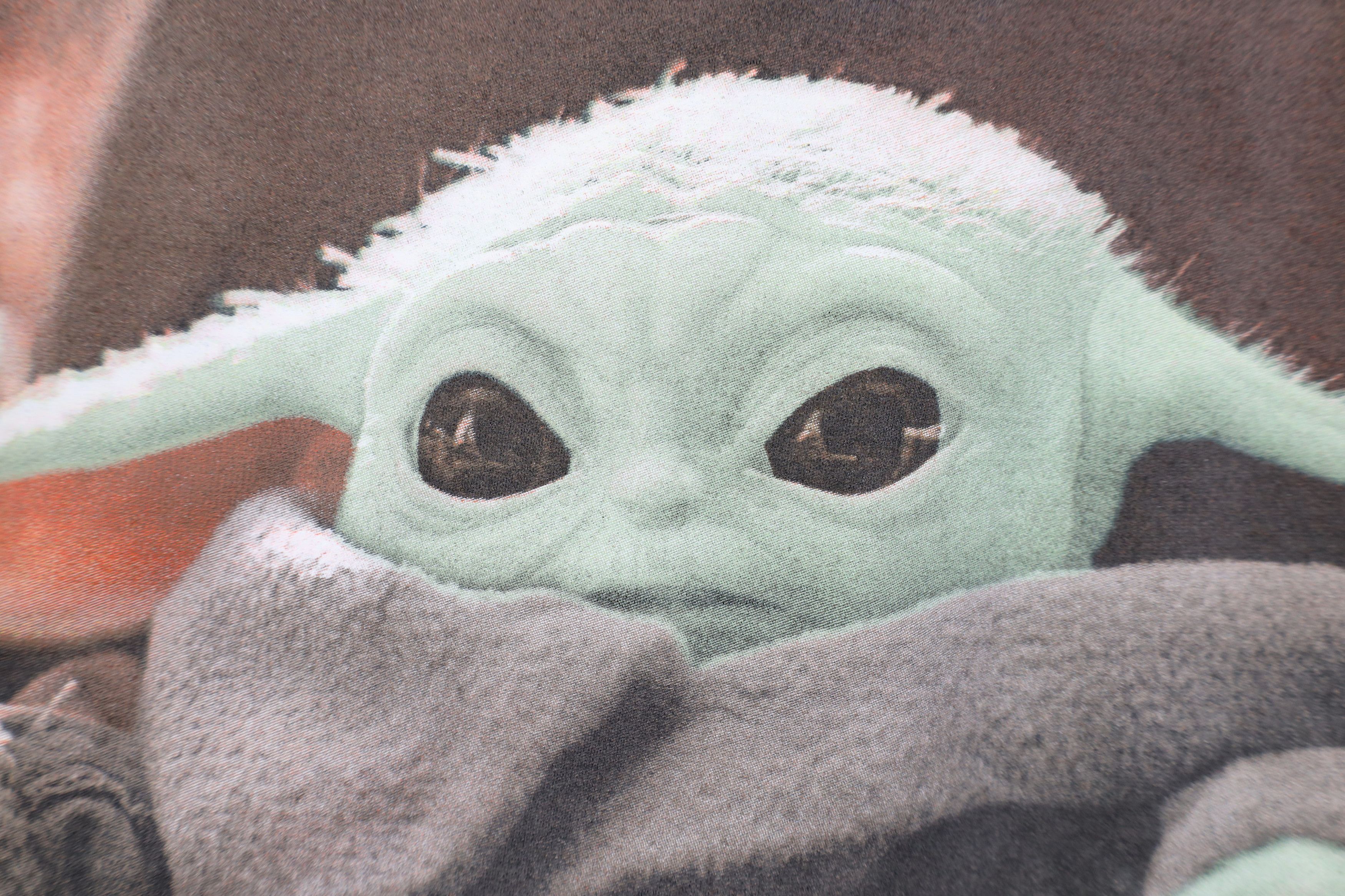 Star Wars Y2K Star Wars Mandalorian Baby Yoda Long Sleeve T-Shirt Size US M / EU 48-50 / 2 - 5 Thumbnail