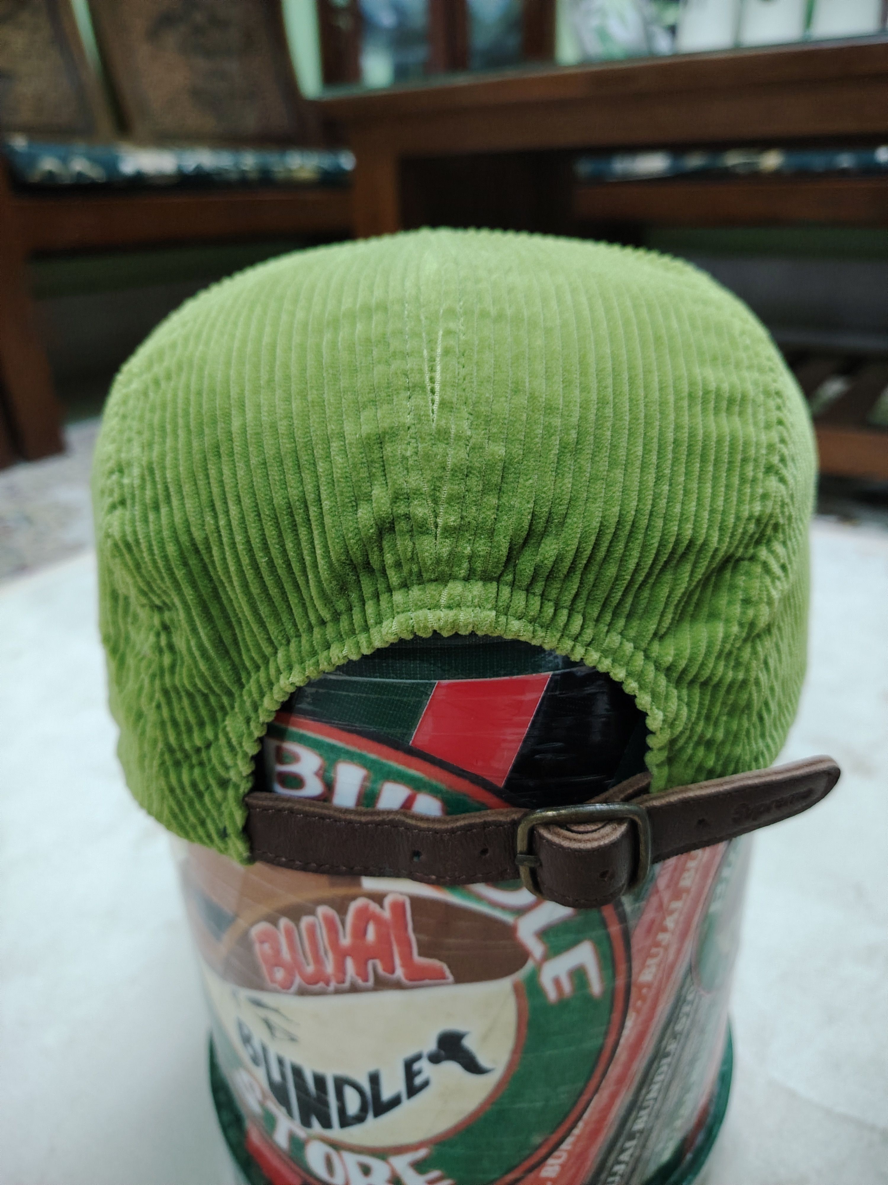 Supreme Supreme Green Corduroy 5 Panel Hat Cap Size ONE SIZE - 4 Thumbnail