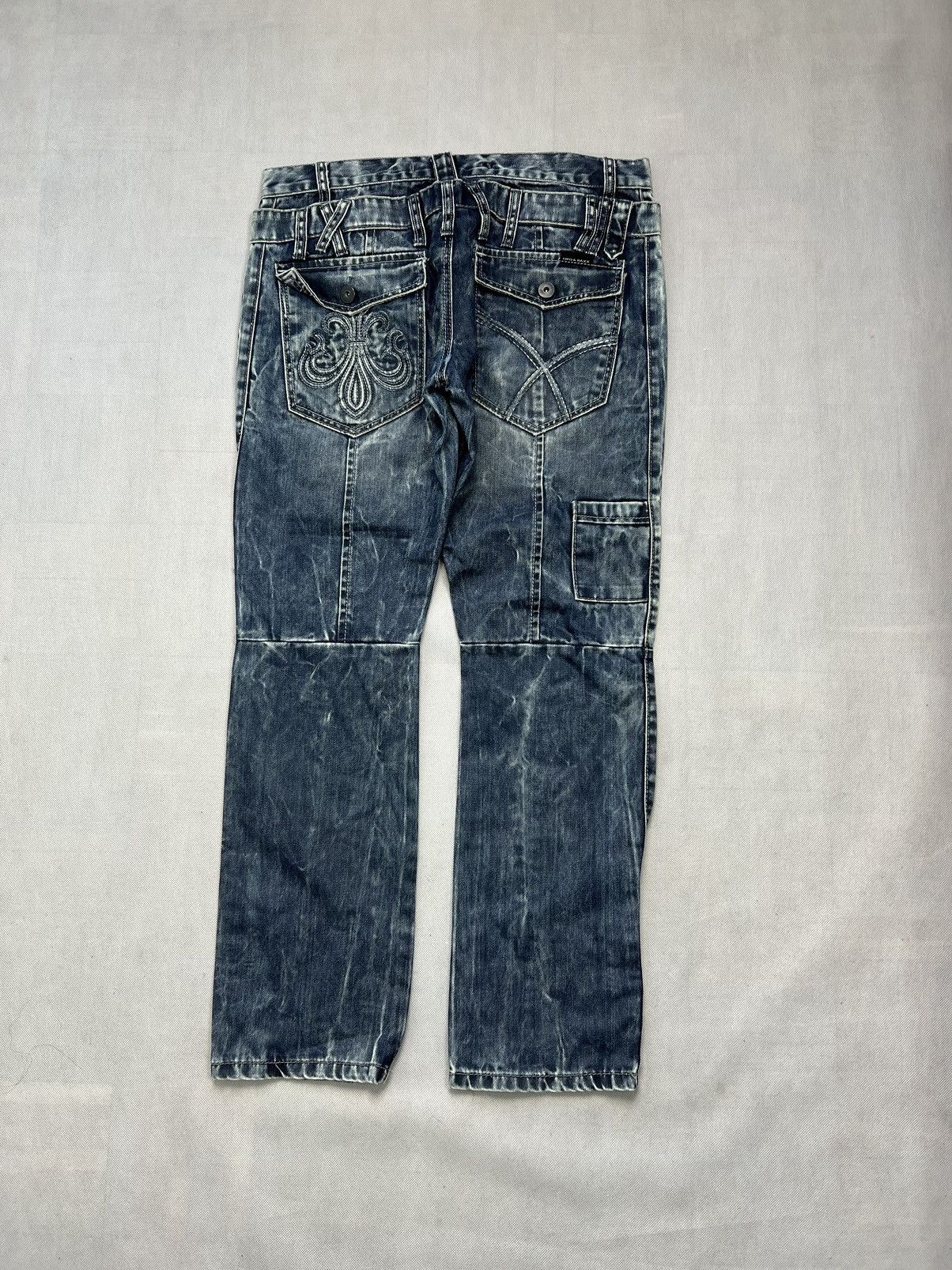 Japanese Brand × Vintage Heavy Pants Cipo & Baxx Hip Hop Rap Vintage Size US 33 - 2 Thumbnail