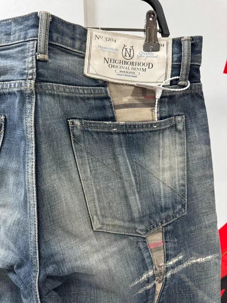 Neighborhood NEIGHBORHOOD 17SS Blue Denim Jeans. Size US 32 / EU 48 - 3 Thumbnail