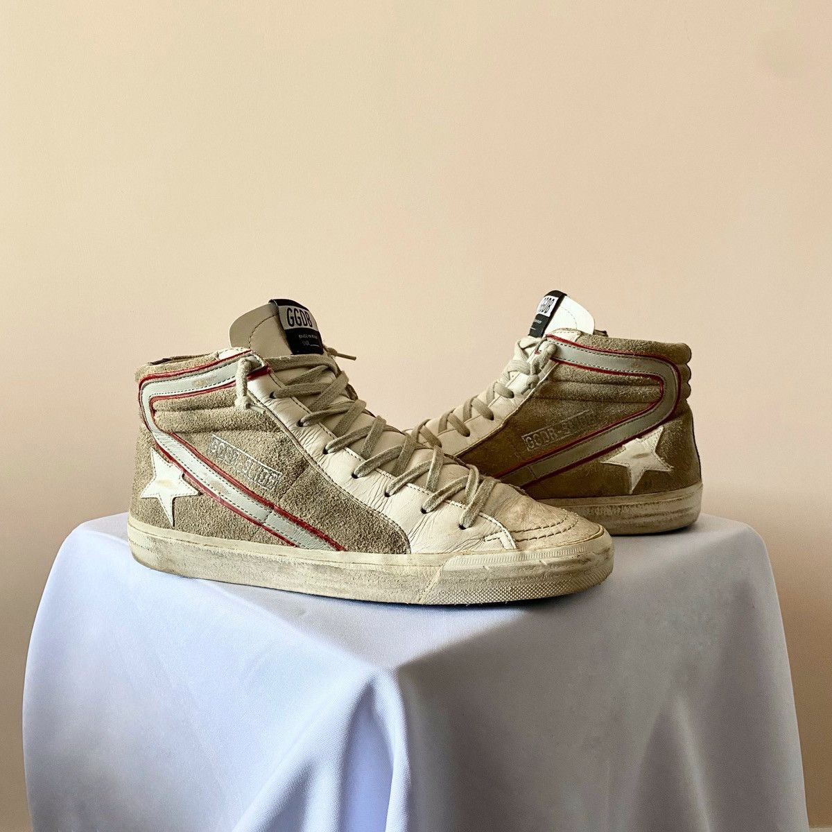 Golden Goose GGDB Slide High Top Sneakers Shoes