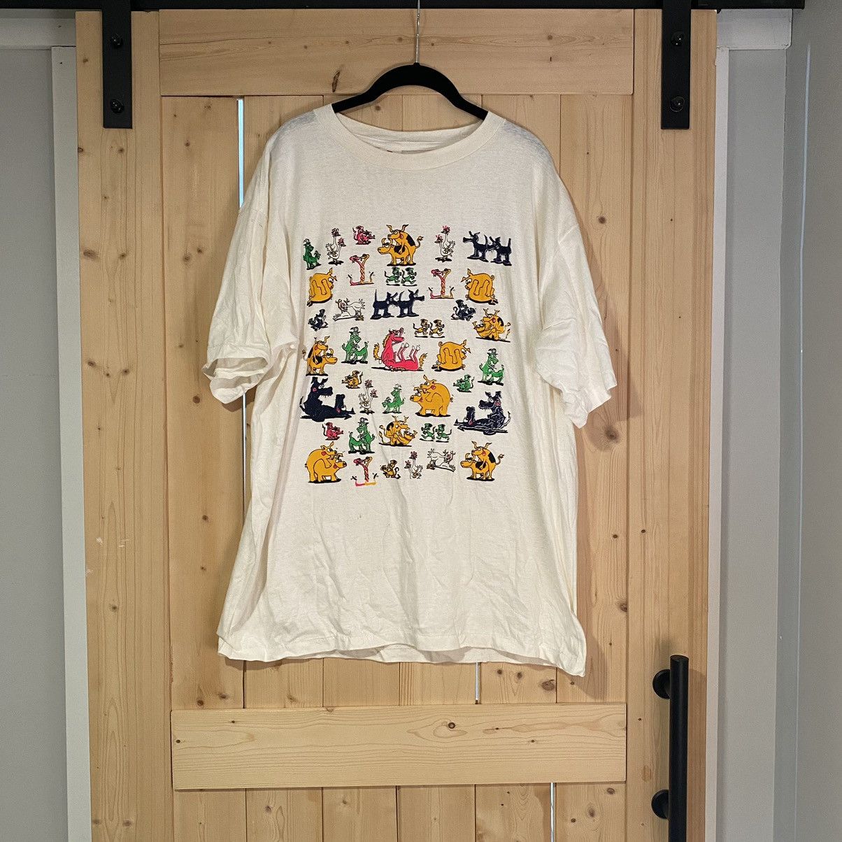 Vintage Vintage 90s Cartoon Animal Sex Positions Gag Tee | Grailed