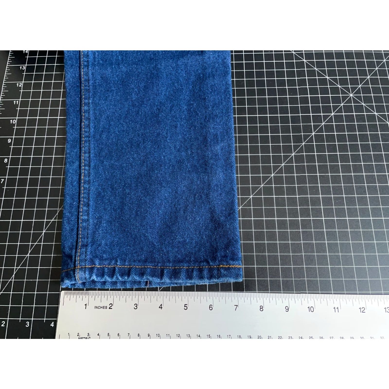 Levi's VINTAGE 80s Levi's 505 0214 Jeans Women's 14 (27 x 32) Blue Denim USA Made 1986 Size 36" / US 14 / IT 50 - 7 Thumbnail