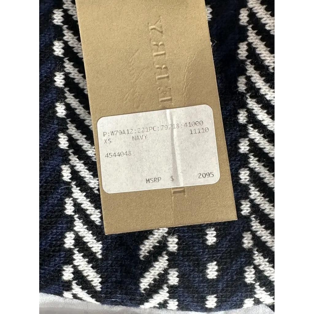 Burberry Burberry Women's Wool Jacket - Size XS Size XS / US 0-2 / IT 36-38 - 7 Thumbnail