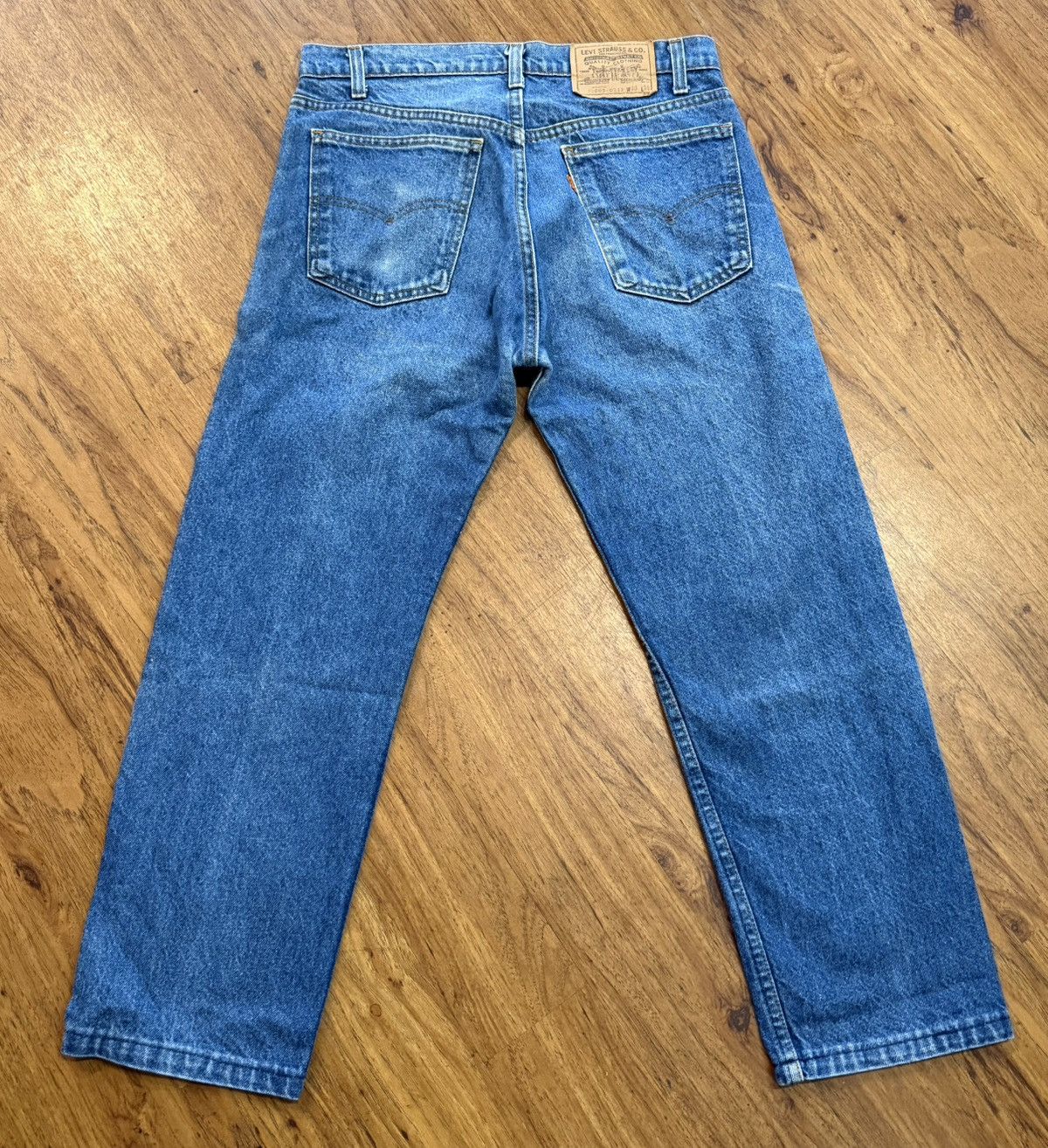 Levi's Vintage 80’s Levi’s 505 Orange Tab Denim Jeans Pants 33 X 26 Size US 33 - 1 Thumbnail