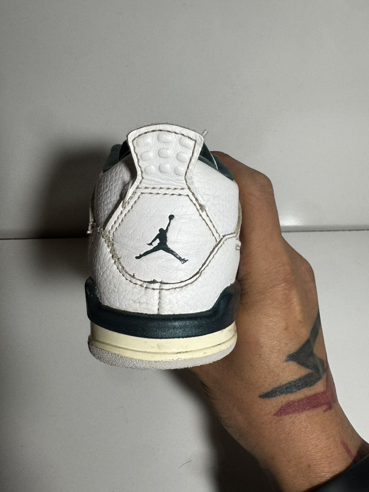 Jordan Brand Air Jordan 4 Retro PS “Oxidized Green” Size US 4 / IT 34 - 9 Thumbnail