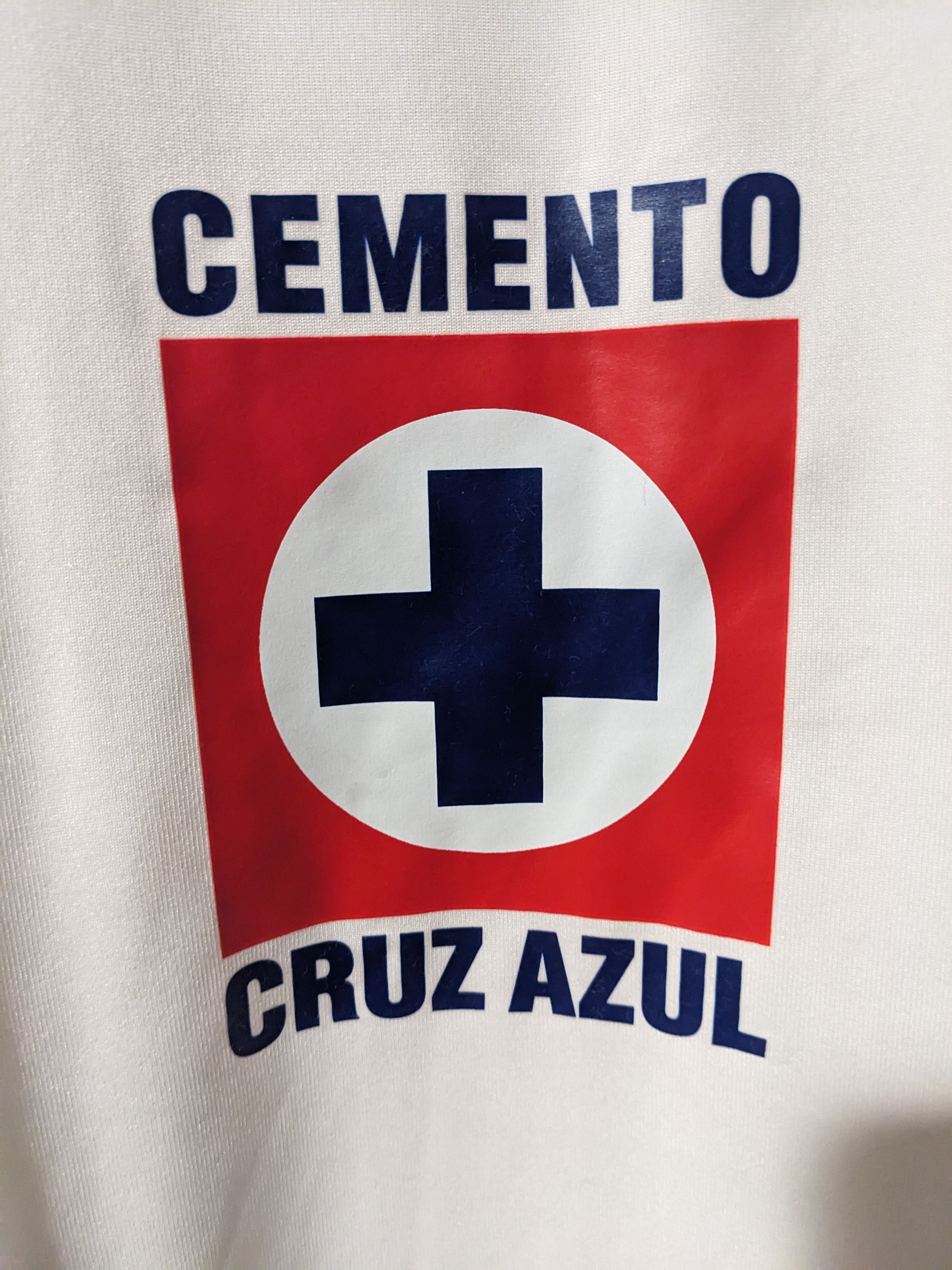 Vintage 2014 Cemento Cruz Azul Mexico Deportivo Futbol Jersey Size US L / EU 52-54 / 3 - 2 Thumbnail