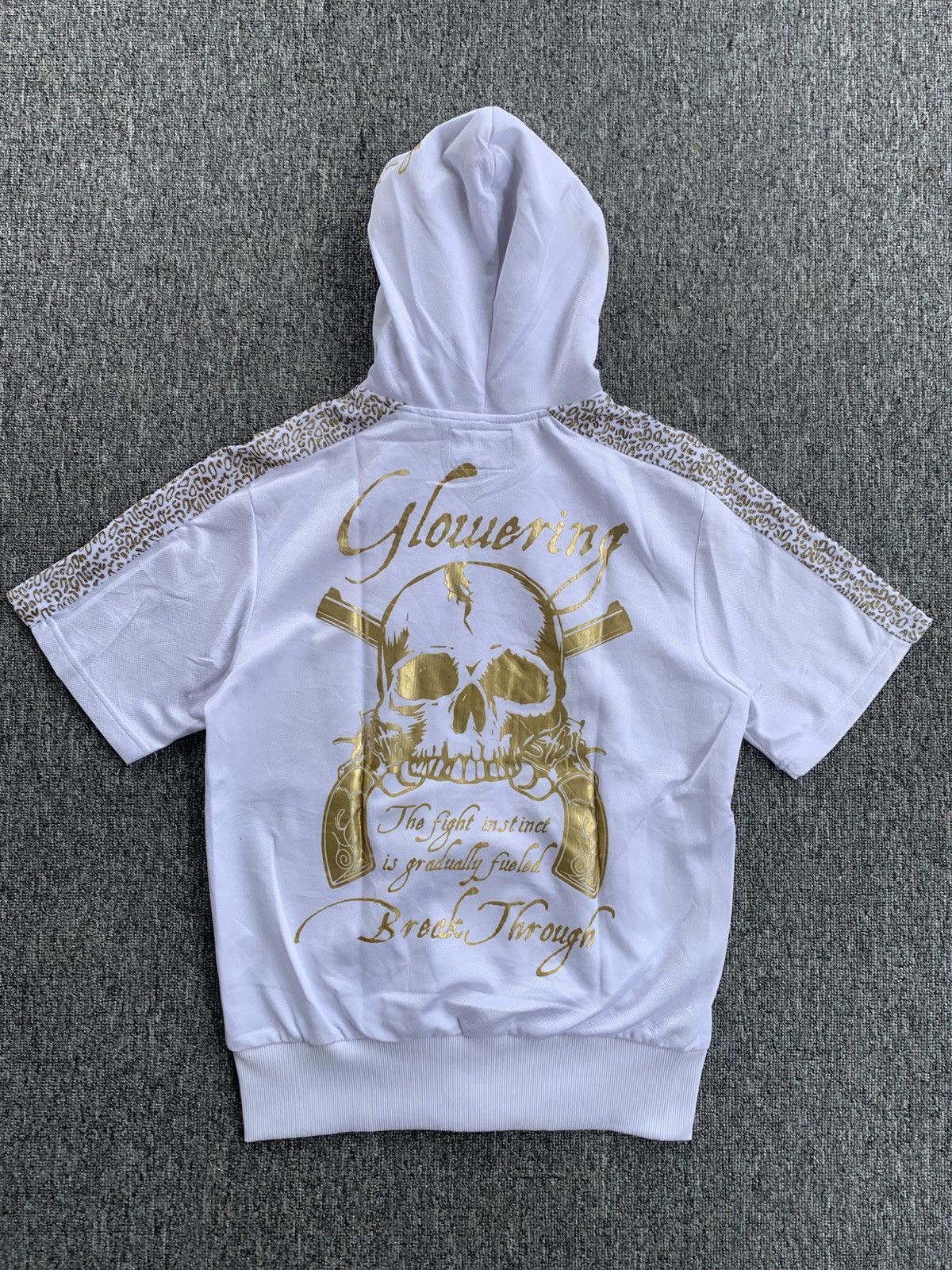 Japanese Brand Lamskin Crazy Skull Fighter Champions Hoodie Size US M / EU 48-50 / 2 - 2 Thumbnail