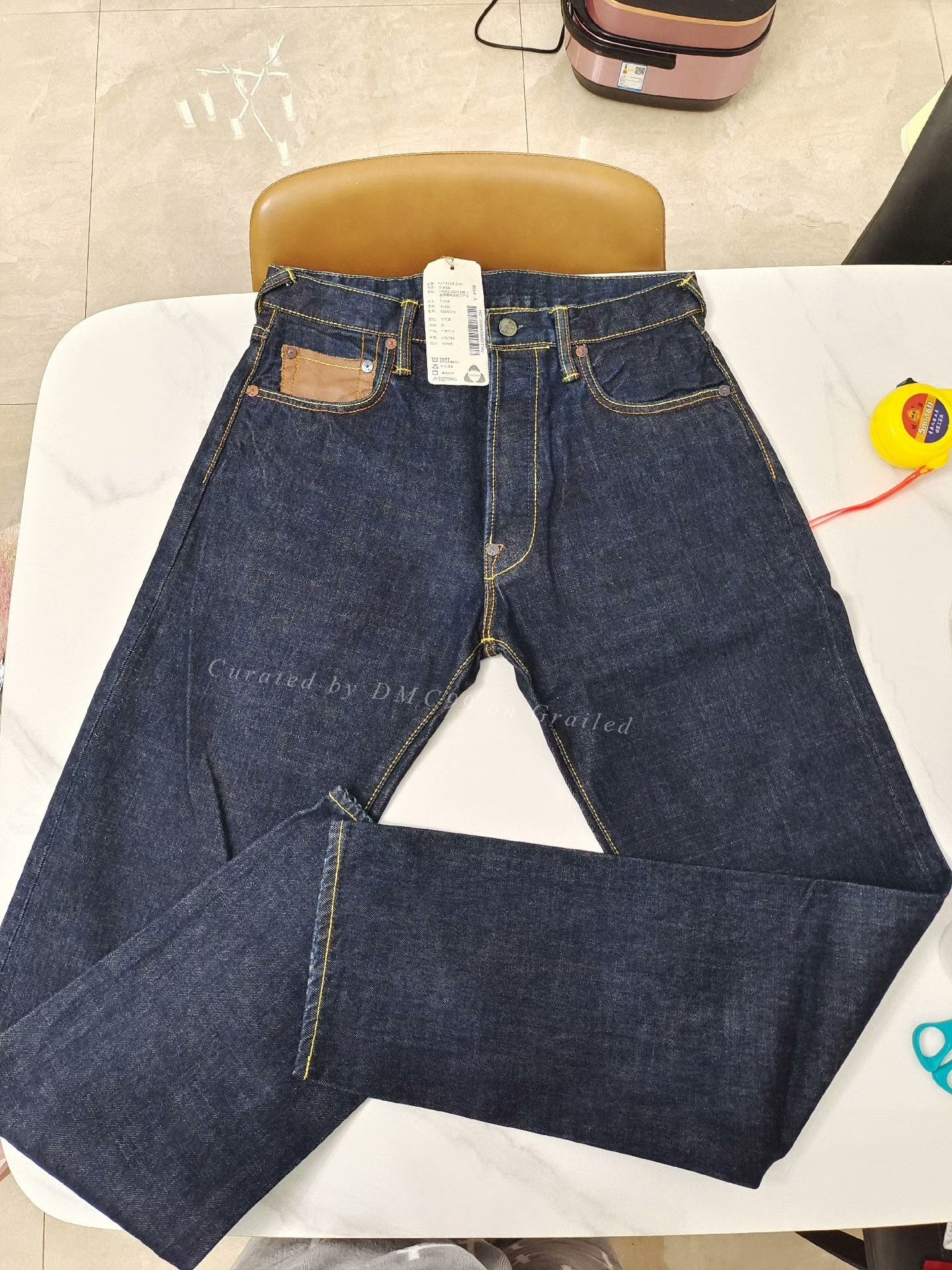 Evisu EVISU Raw Denim Jeans W30 Size US 30 / EU 46 - 1 Thumbnail