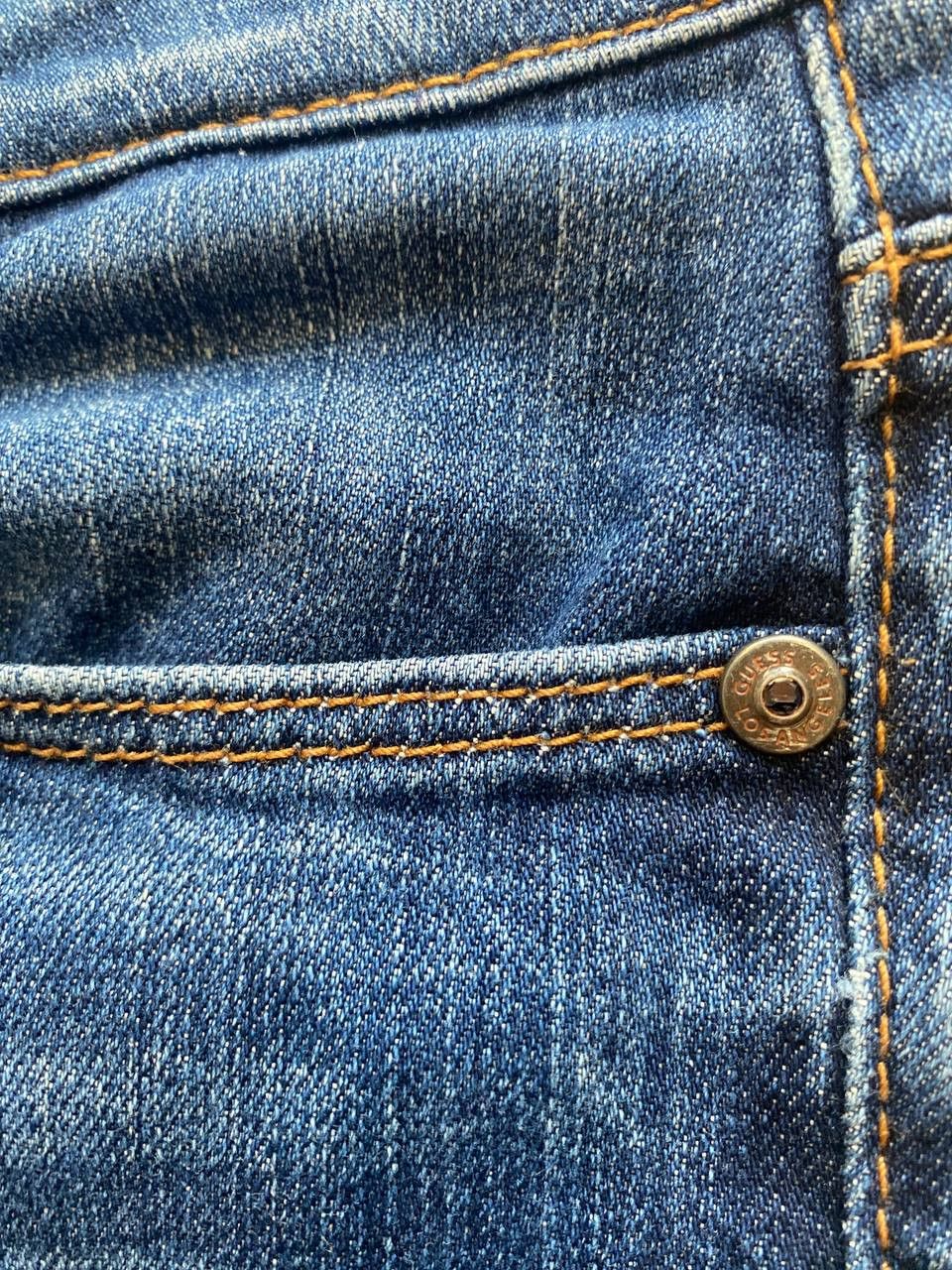 Guess Guess 1981 Logo Denim Jeans Nicole Cigarette Size 29 Size 29" - 5 Thumbnail