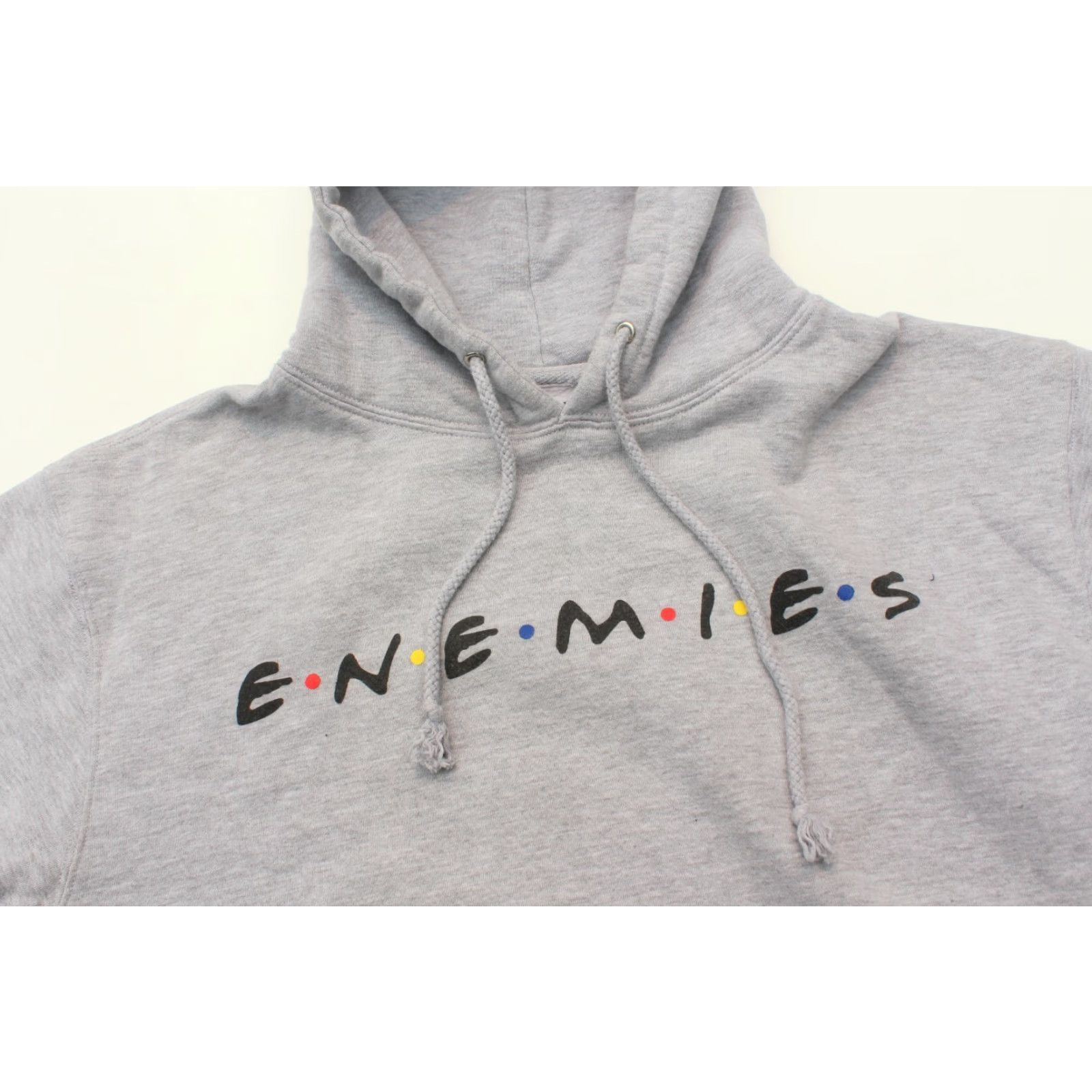 Logo 7 Deadline Friends TV Hoodie Logo Medium Gray Mens Hoodie Pullover Heather Gray Medium TV Logo Deadline Enemies Friends Hoodie Mens Size US M / EU 48-50 / 2 - 2 Thumbnail