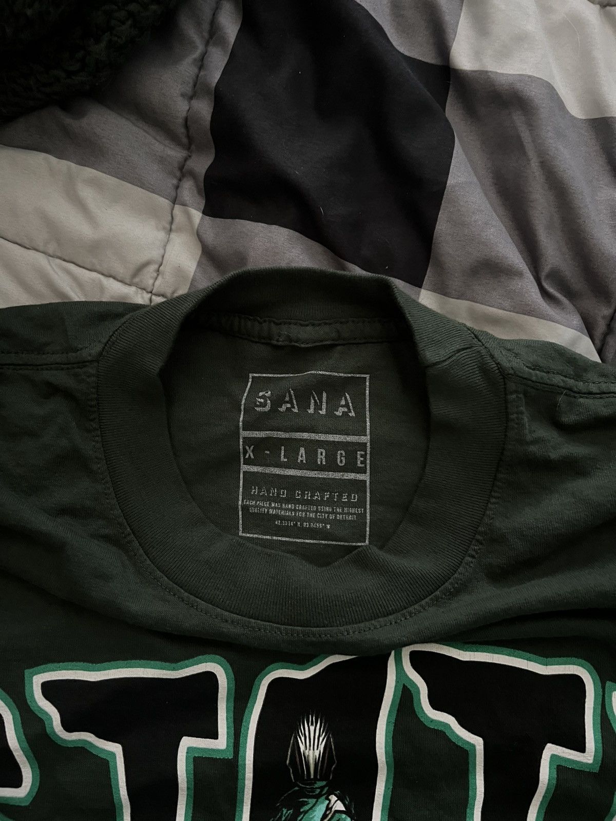 SANA SANA DETROIT MSU XL T SHIRT Size US XL / EU 56 / 4 - 2 Thumbnail