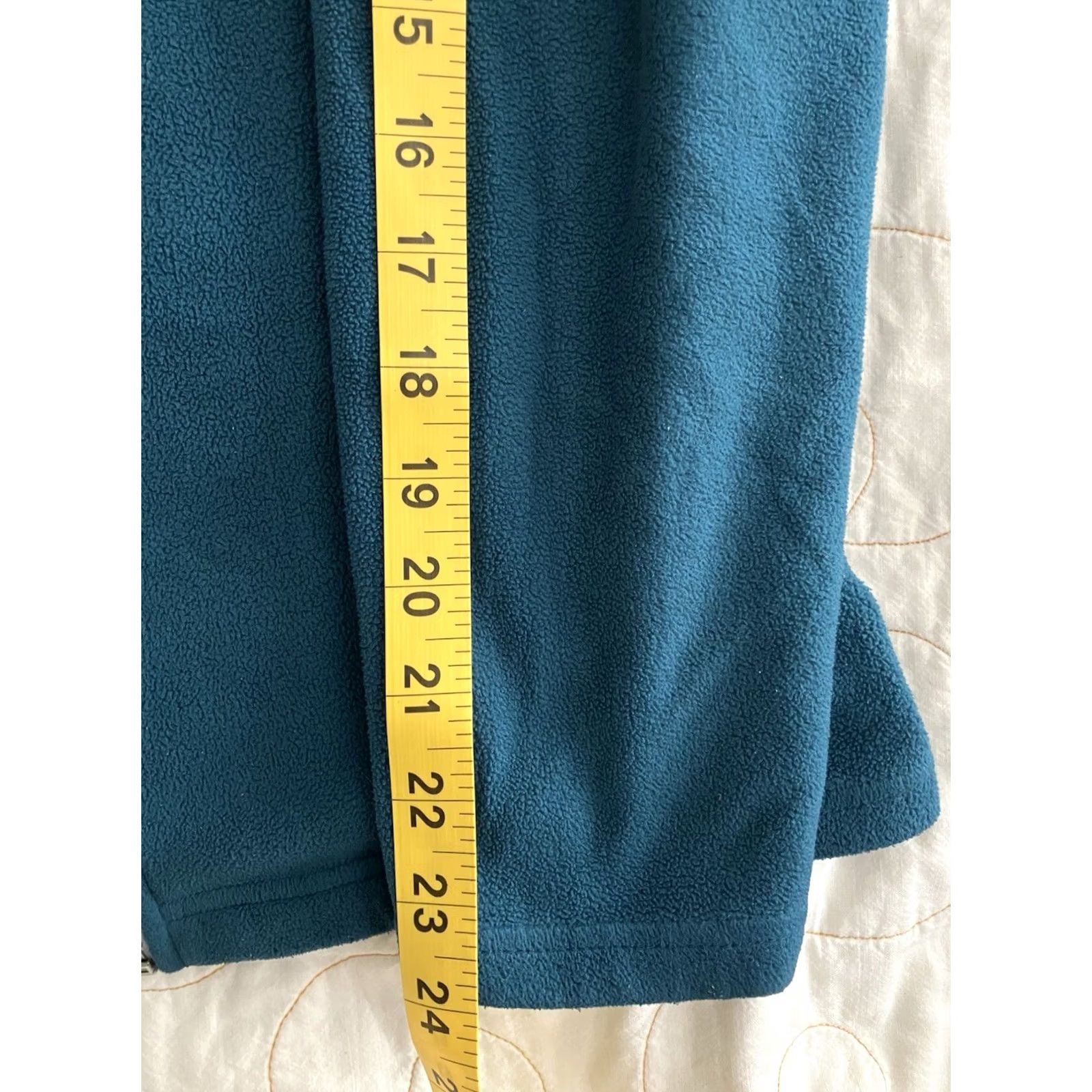 Eddie Bauer Eddie Bauer Sweater Womens M Teal Blue Fleece Full Zip Jacket Size M / US 6-8 / IT 42-44 - 5 Thumbnail