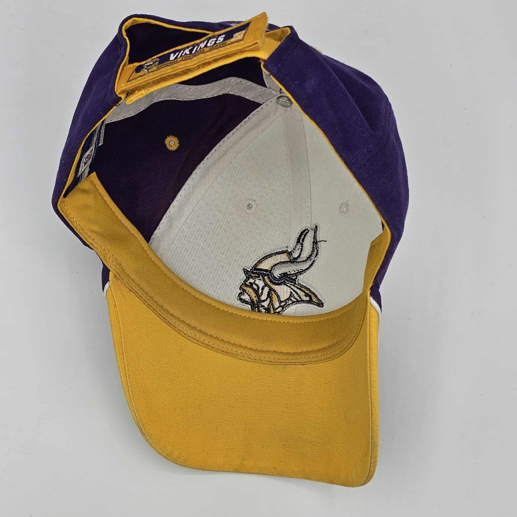 Vintage Minnesota Vikings Vintage Y2K Reebok Adjustable Hat Size ONE SIZE - 7 Thumbnail