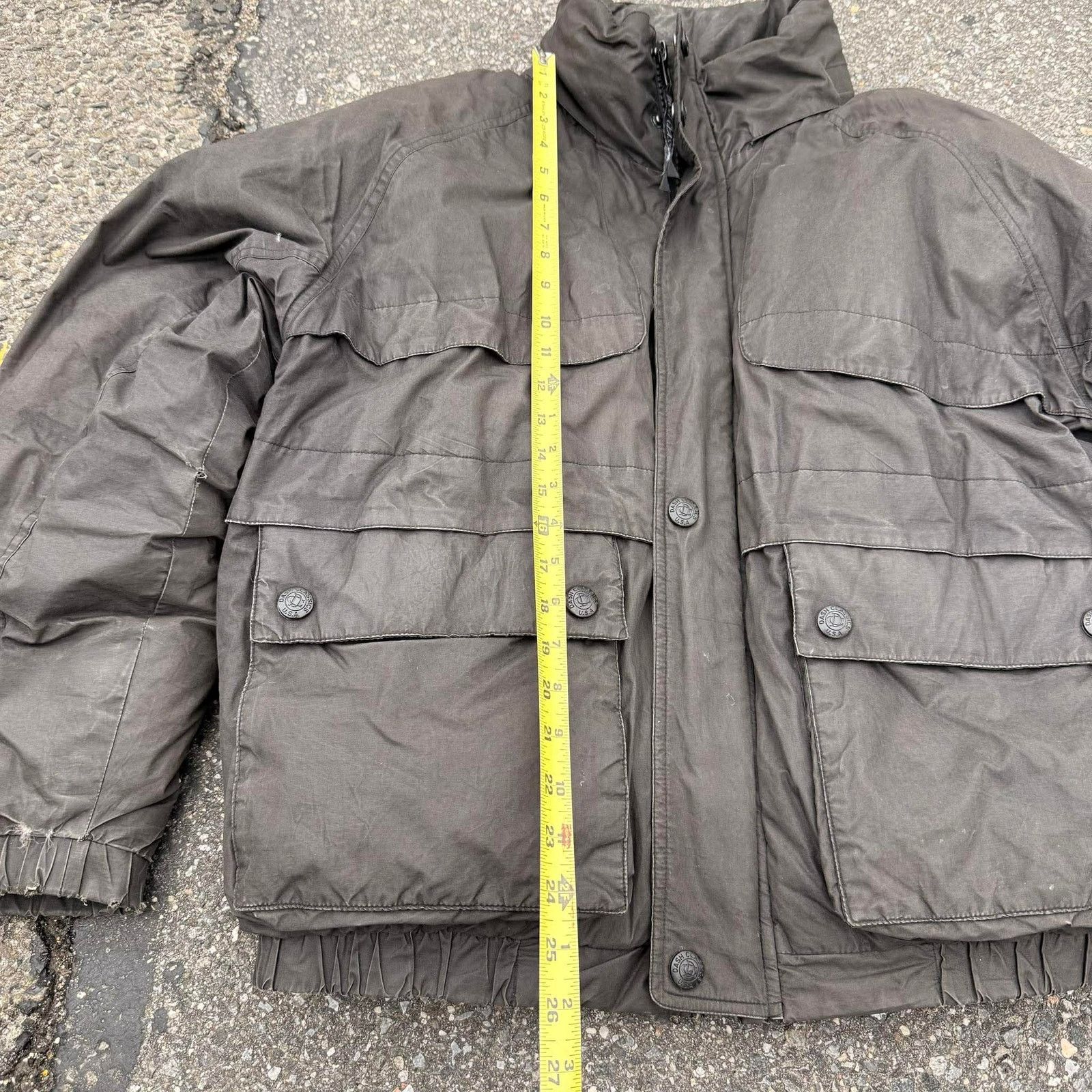 Other Vintage Dash Classics Black Puffer Jacket Large 26x25 Boxy Size US L / EU 52-54 / 3 - 3 Thumbnail