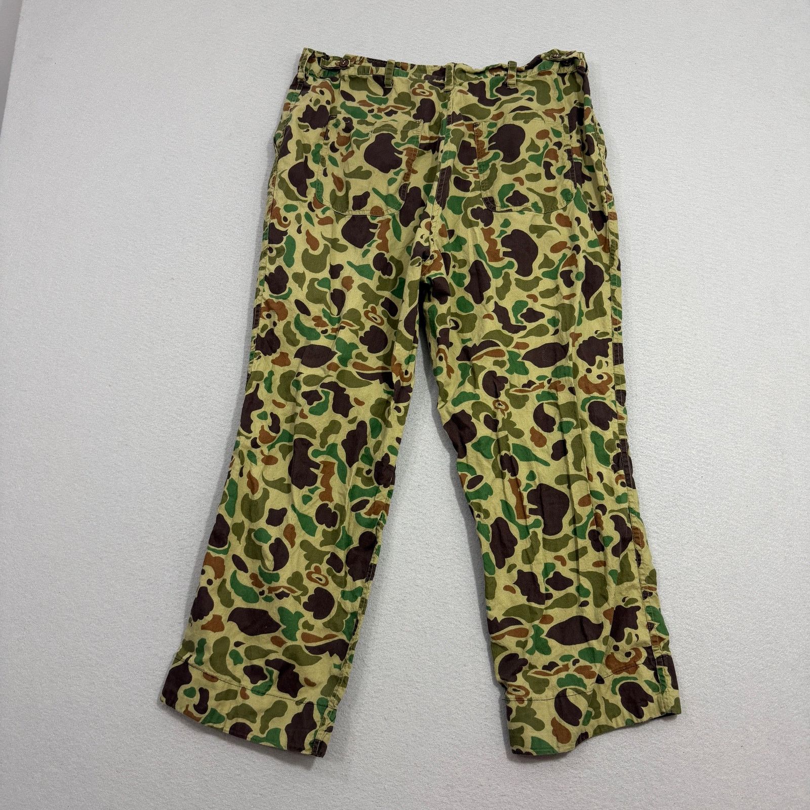 Vintage Vintage Duck Camo Lightweight Hunting Pants Large (34x25) Size US 34 / EU 50 - 6 Thumbnail