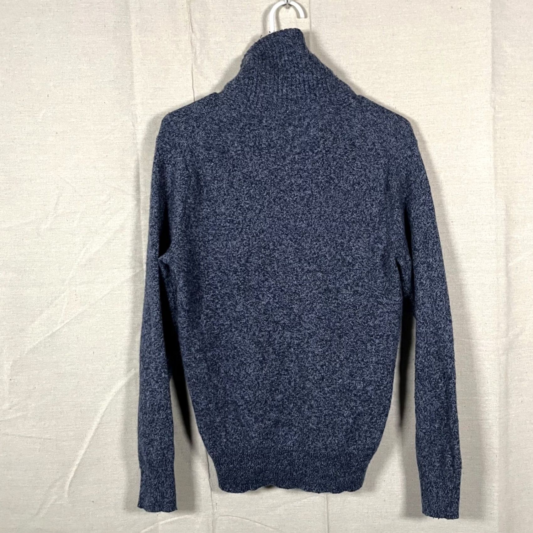 J.Crew J. Crew Men’s Shawl Collar Pullover Sweater Blue Marled Knit Small Size US S / EU 44-46 / 1 - 3 Thumbnail