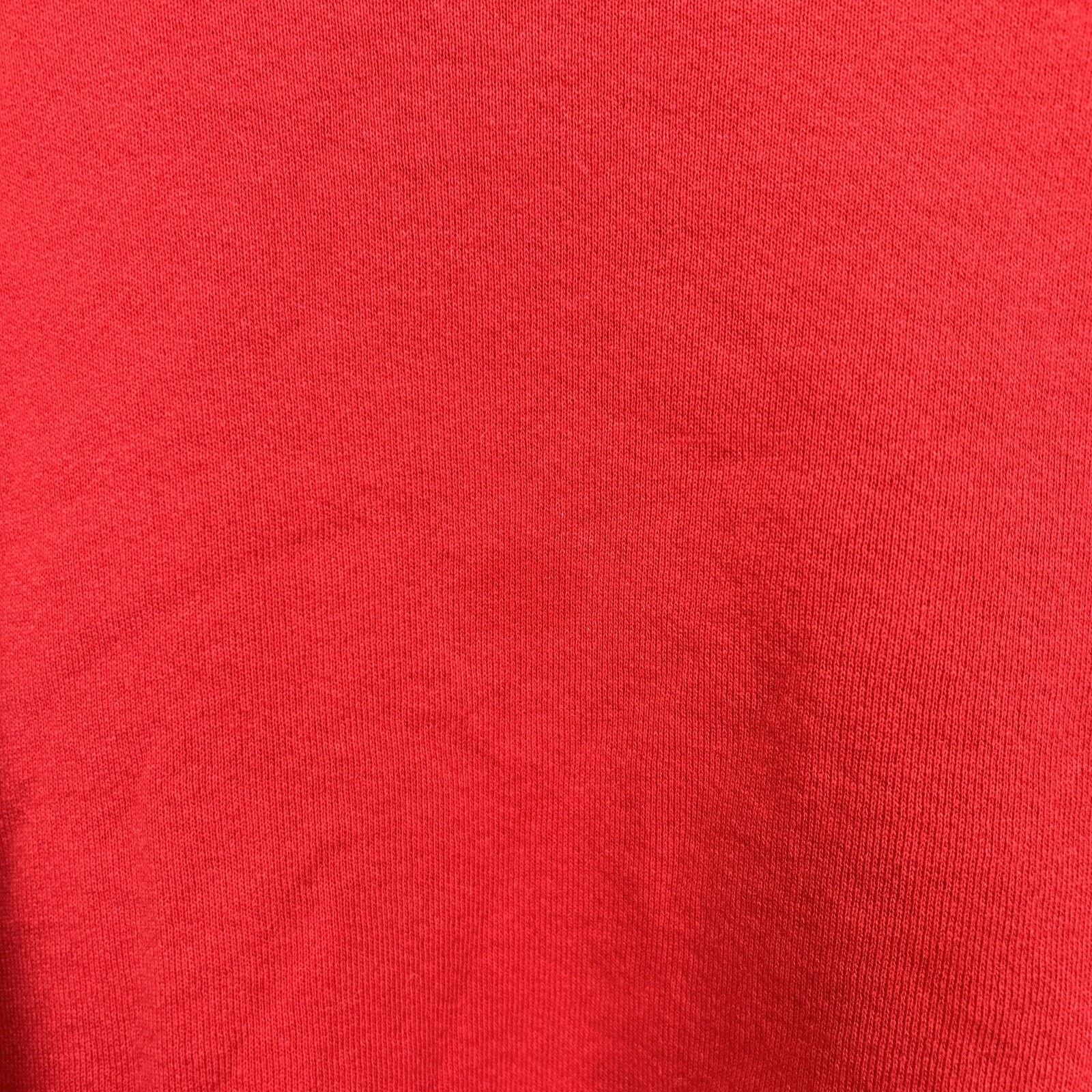 Jerzees Jerzees Vintage Red Crewneck Sweatshirt Pullover Size 2XL Size US XXL / EU 58 / 5 - 4 Thumbnail