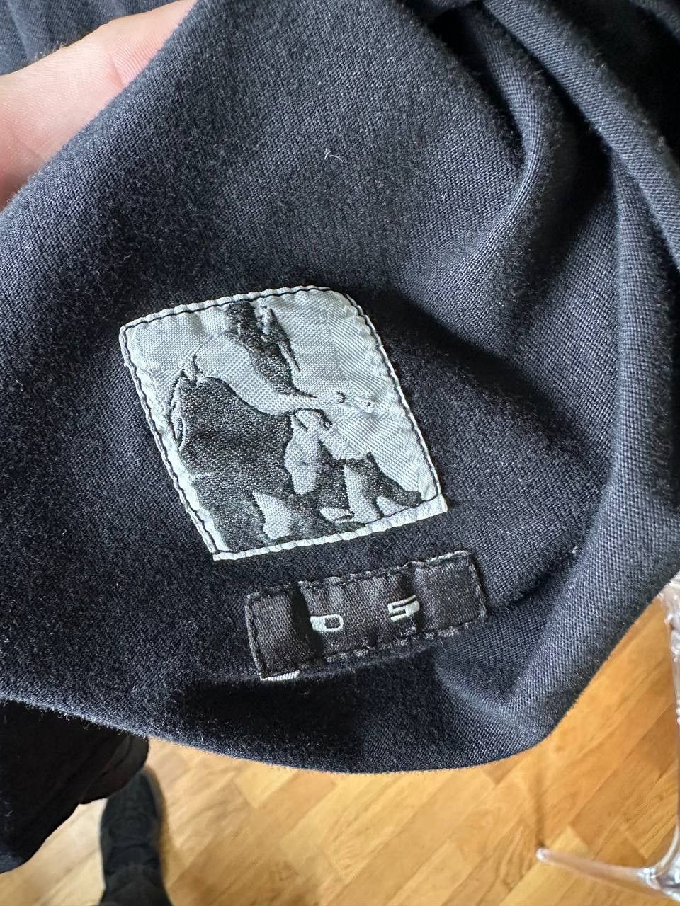 Rick Owens Rick Owens Black long-sleeved T-shirt Size US L / EU 52-54 / 3 - 8 Thumbnail