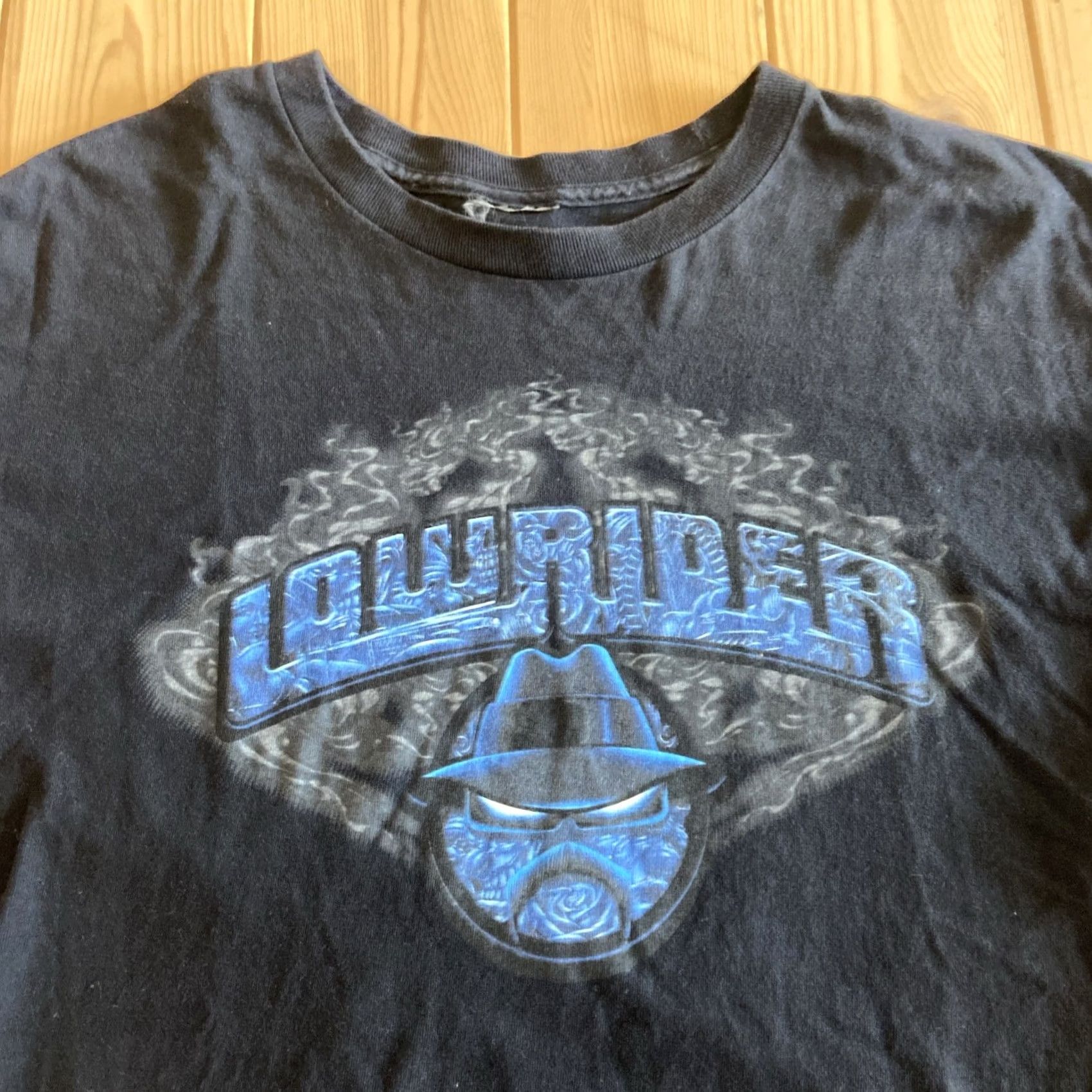 Vintage VINTAGE Lowrider Shirt XL Black 90s 00s Y2k Chicano Classic Car Tee Mens XL Short Sleeve Crew Neck Logo Vintage Cars Theme 90s Retro USA Class ic Size US XL / EU 56 / 4 - 2 Thumbnail