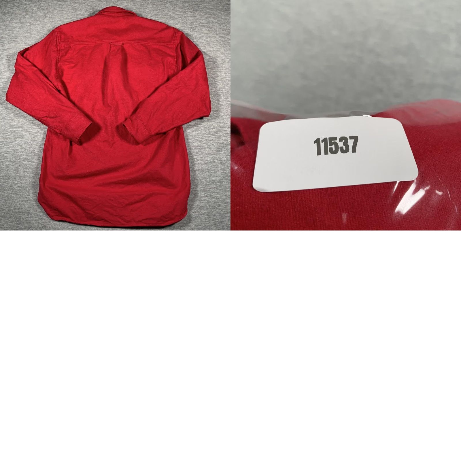 Eddie Bauer VINTAGE Eddie Bauer Shirt Mens Medium Red Button-Up Long Sleeve Workwear USA 90s Size US M / EU 48-50 / 2 - 8 Thumbnail