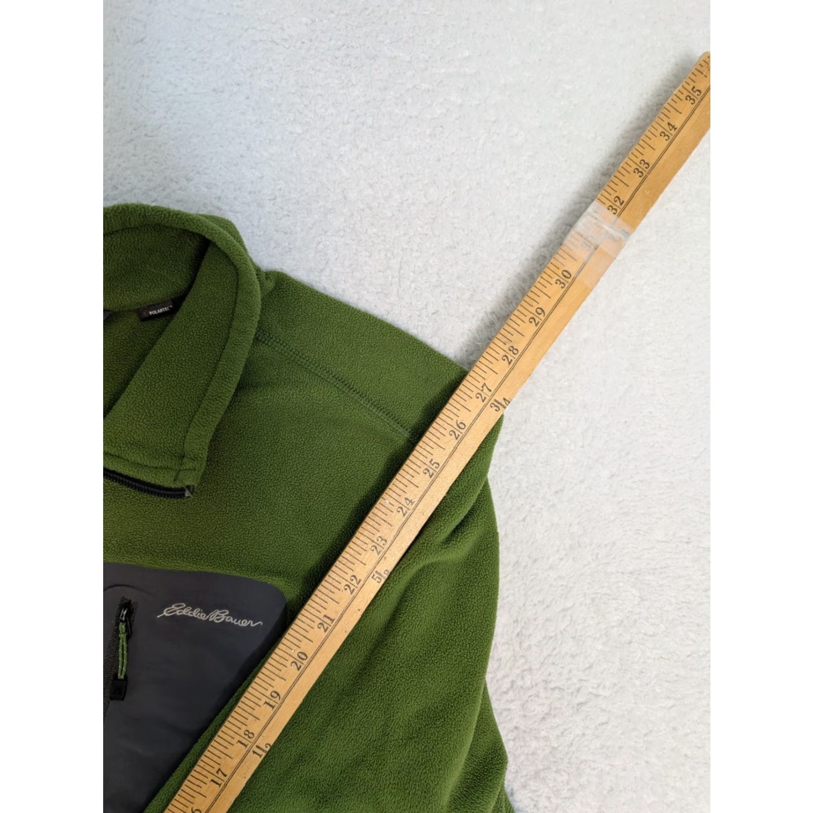 Eddie Bauer VINTAGE? Eddie Bauer First Ascent Men's XL Full Zip Fleece Jacket Green Coat Size US XL / EU 56 / 4 - 7 Thumbnail