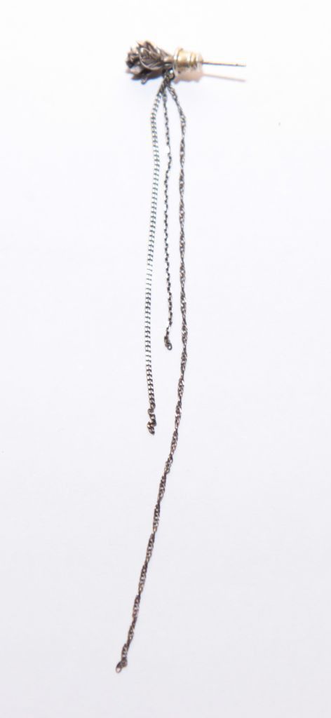 Japanese Brand gunda ガンダ ROSE PIERCE/B [ローズ ピアス/B] Earring Size ONE SIZE - 1 Thumbnail