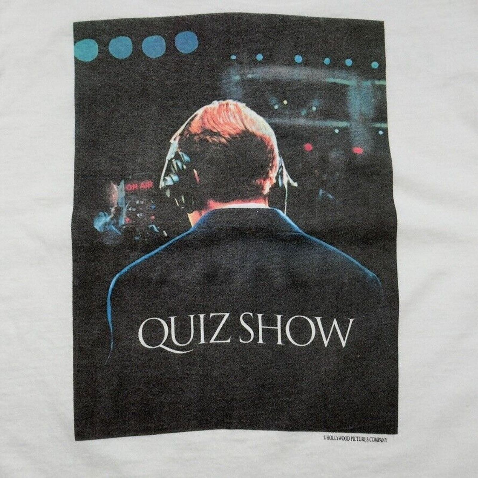 Hanes × Vintage Vintage Single Stitch Quiz Show Robert Redford T Shirt Size US XL / EU 56 / 4 - 3 Thumbnail