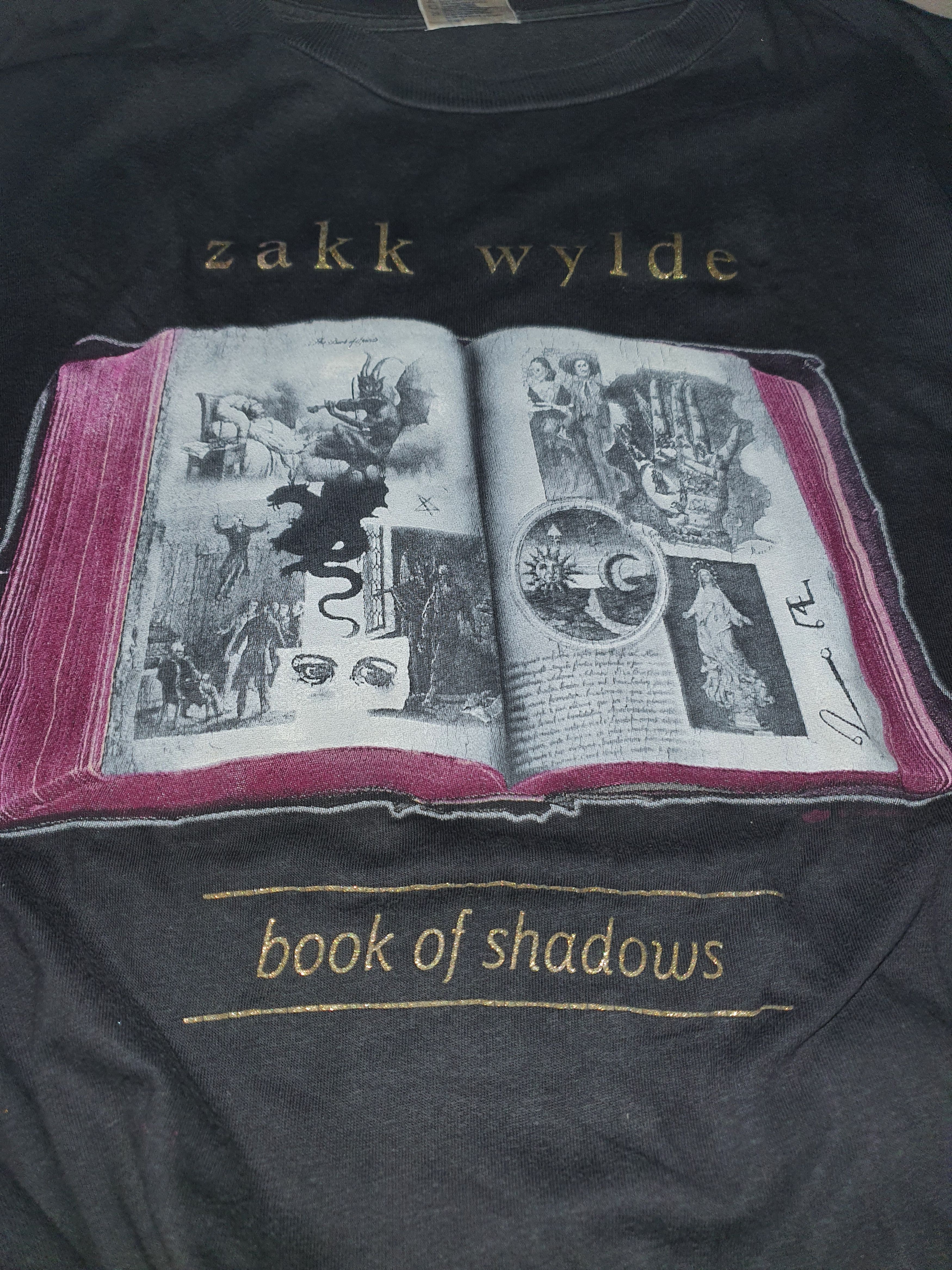 Band Tees × Vintage 90s Zakk Wylde L Size US L / EU 52-54 / 3 - 1 Thumbnail