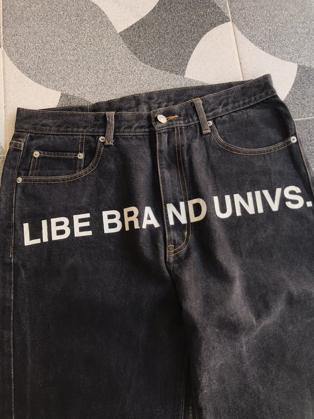 Japanese Brand Japanese Brand Libe Brand Univs Denim Pants Size US 32 / EU 48 - 3 Thumbnail