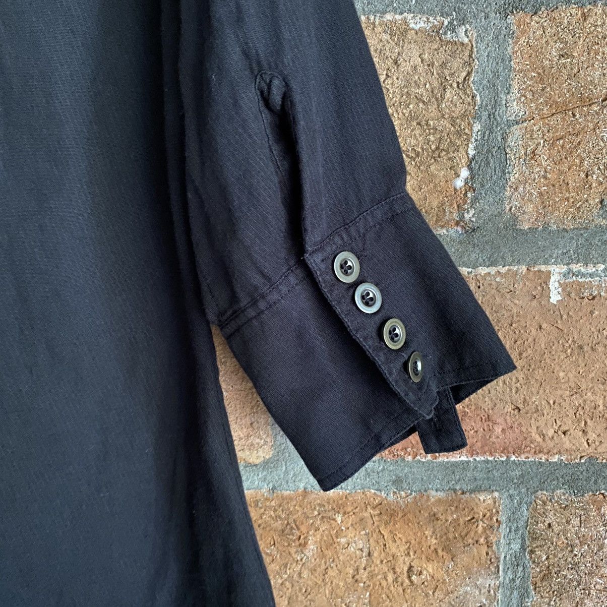 Japanese Brand G.O.A Vintage Black Shirt with Front Pockets Size M / US 6-8 / IT 42-44 - 13 Thumbnail