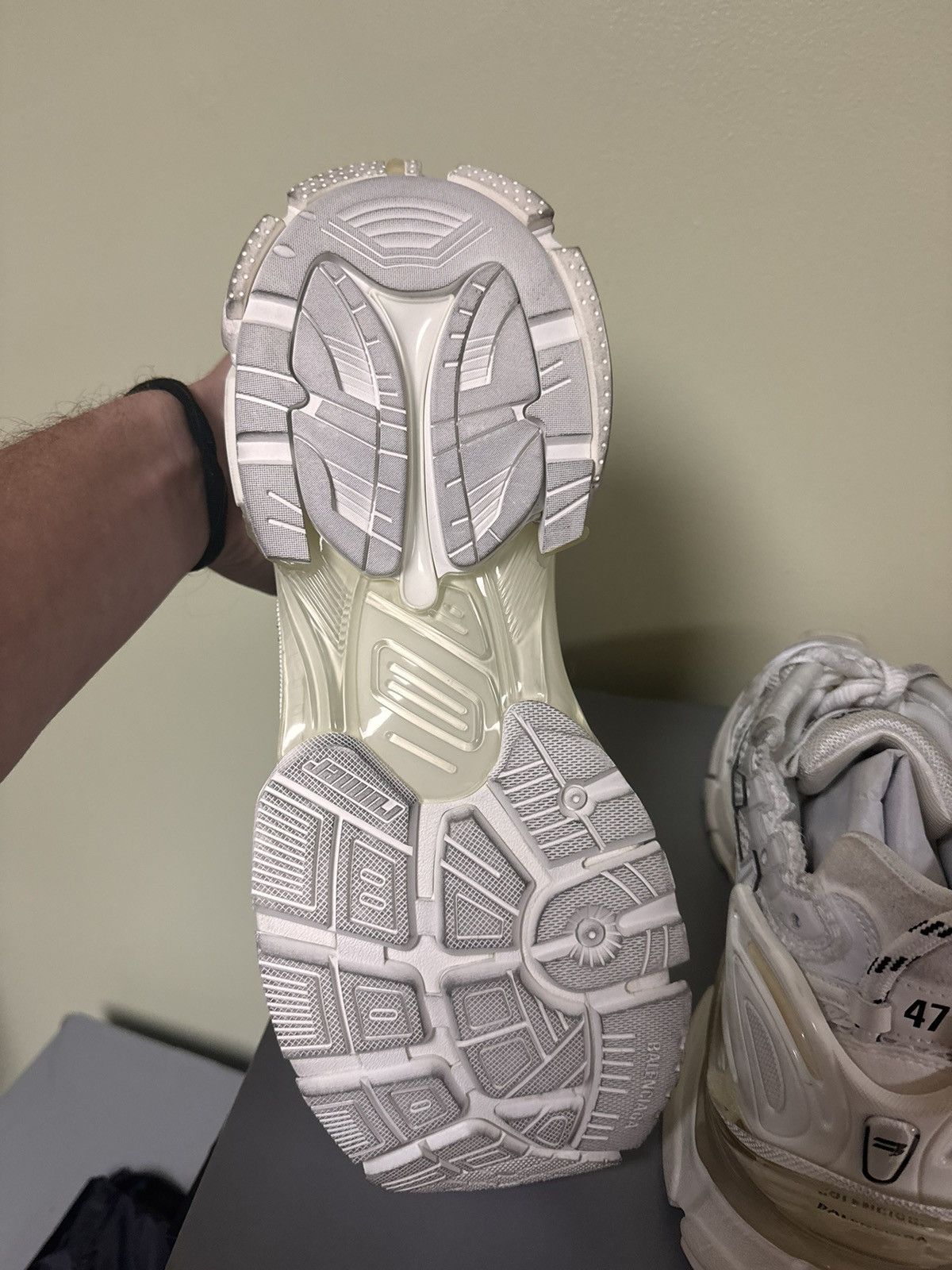Balenciaga Balenciaga White runner 47 Size US 14 / EU 47 - 7 Thumbnail